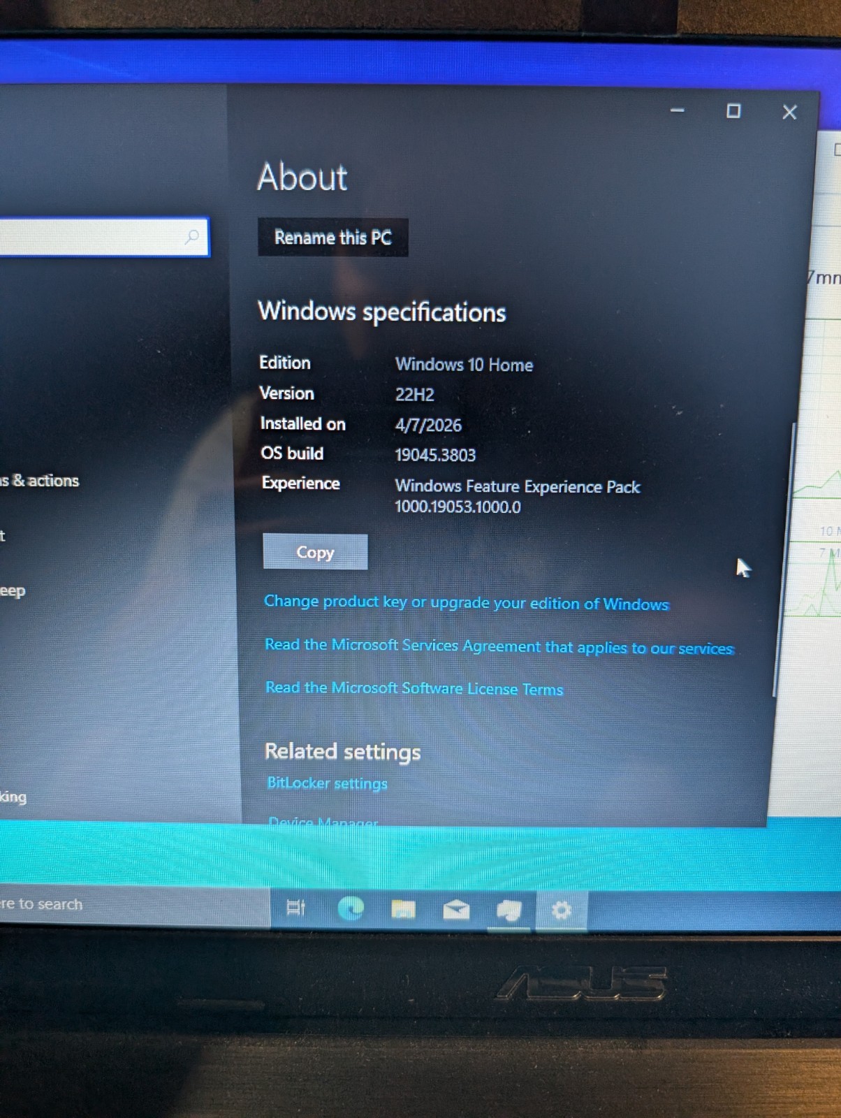 ASUS X551M Laptop – SSD 120GB – Intel Celeron CPU @ 2.16 GHz 8GM RAM Windows 10