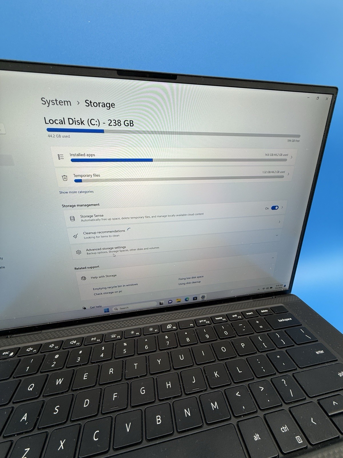 Dell XPS 15 9500 15.6” i5-10300H 8GB RAM 256GB SSD Windows 11 Pro