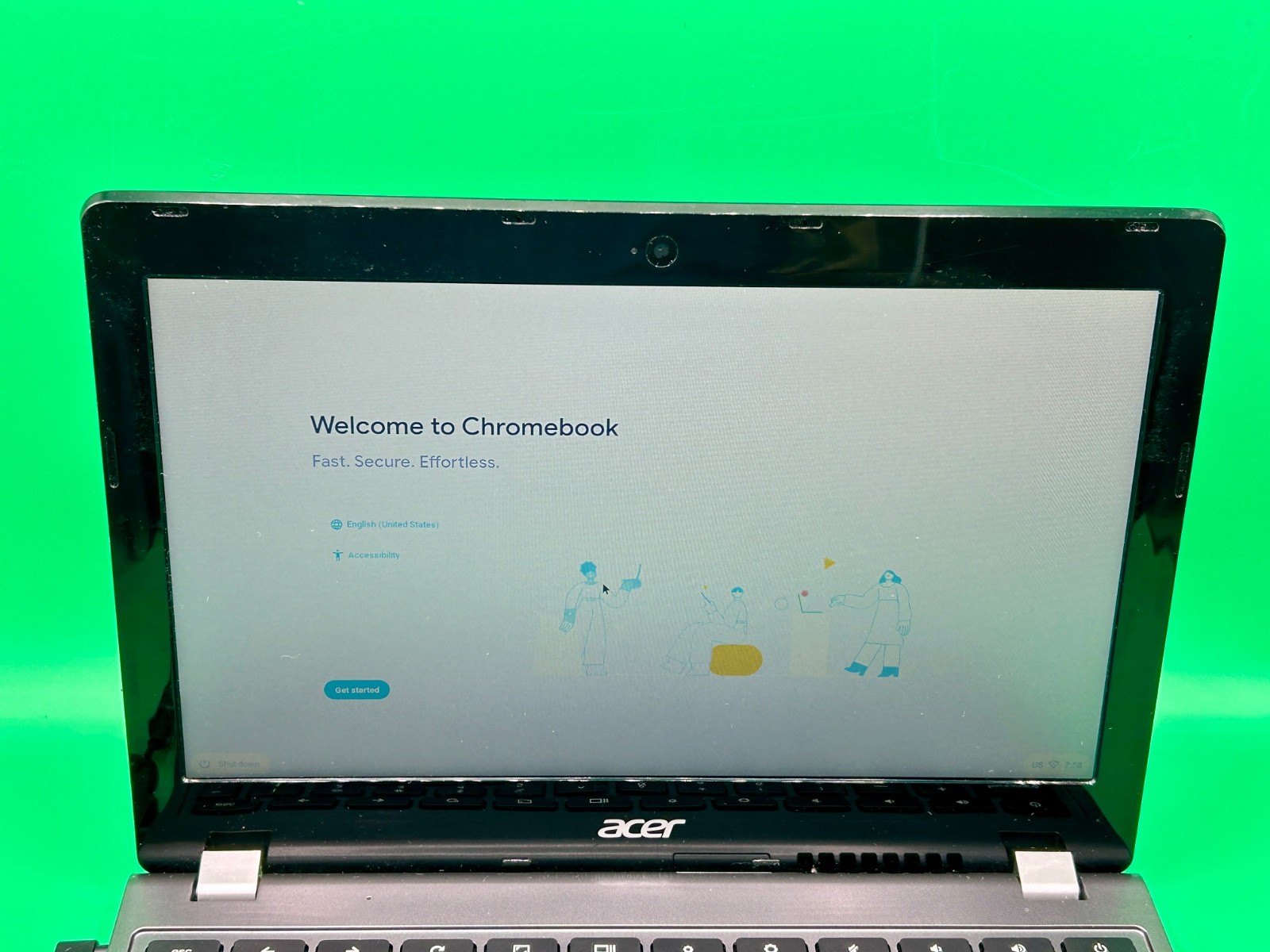 Acer Chromebook C740-C4PE 11.6″ Intel Celeron N2955 4 GB RAM 16 GB eMMC