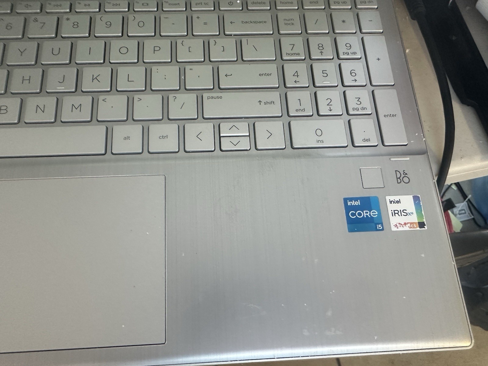 HP Pavilion Silver Laptop Intel Core i5, Intel Iris Xe, Built-In Webcam