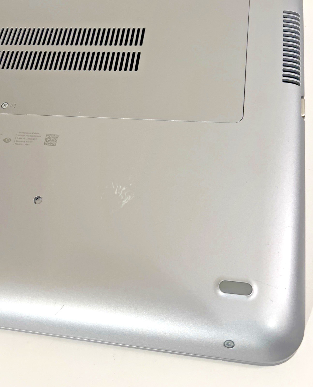 The HP ProBook 450 G4 NOTEBOOK i5-7200u 2.5Ghz 12GB 256GB SSD WIN 11P EXCELLENT