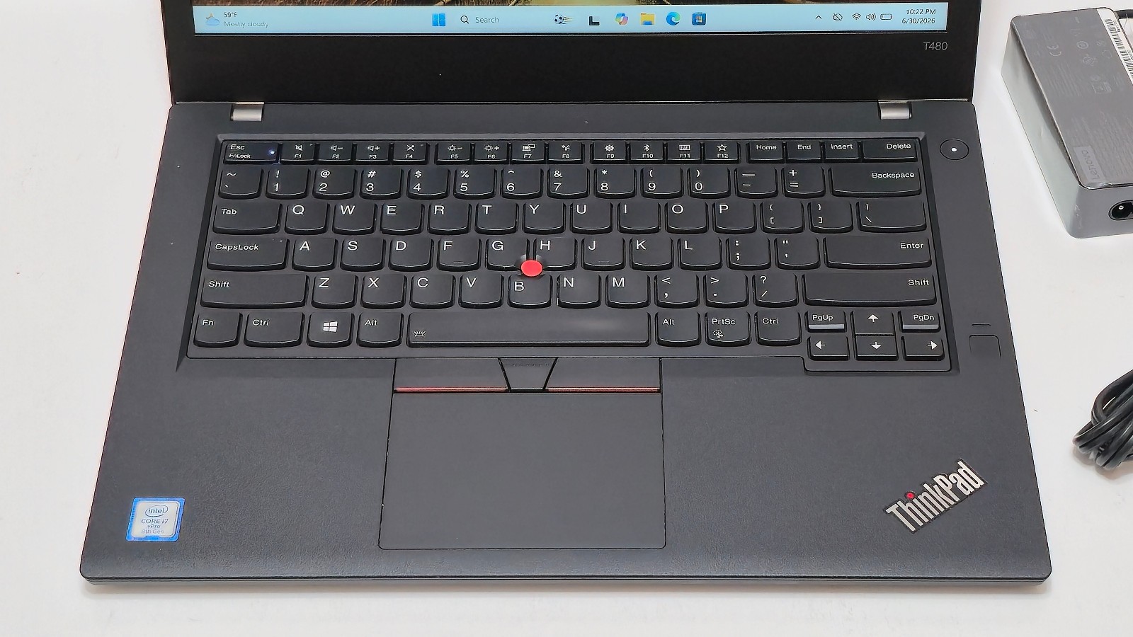 Lenovo ThinkPad T480 (i7-8th 32GB RAM 1TB SSD) 14″ Touch GeForce 2GB GPU – MINT