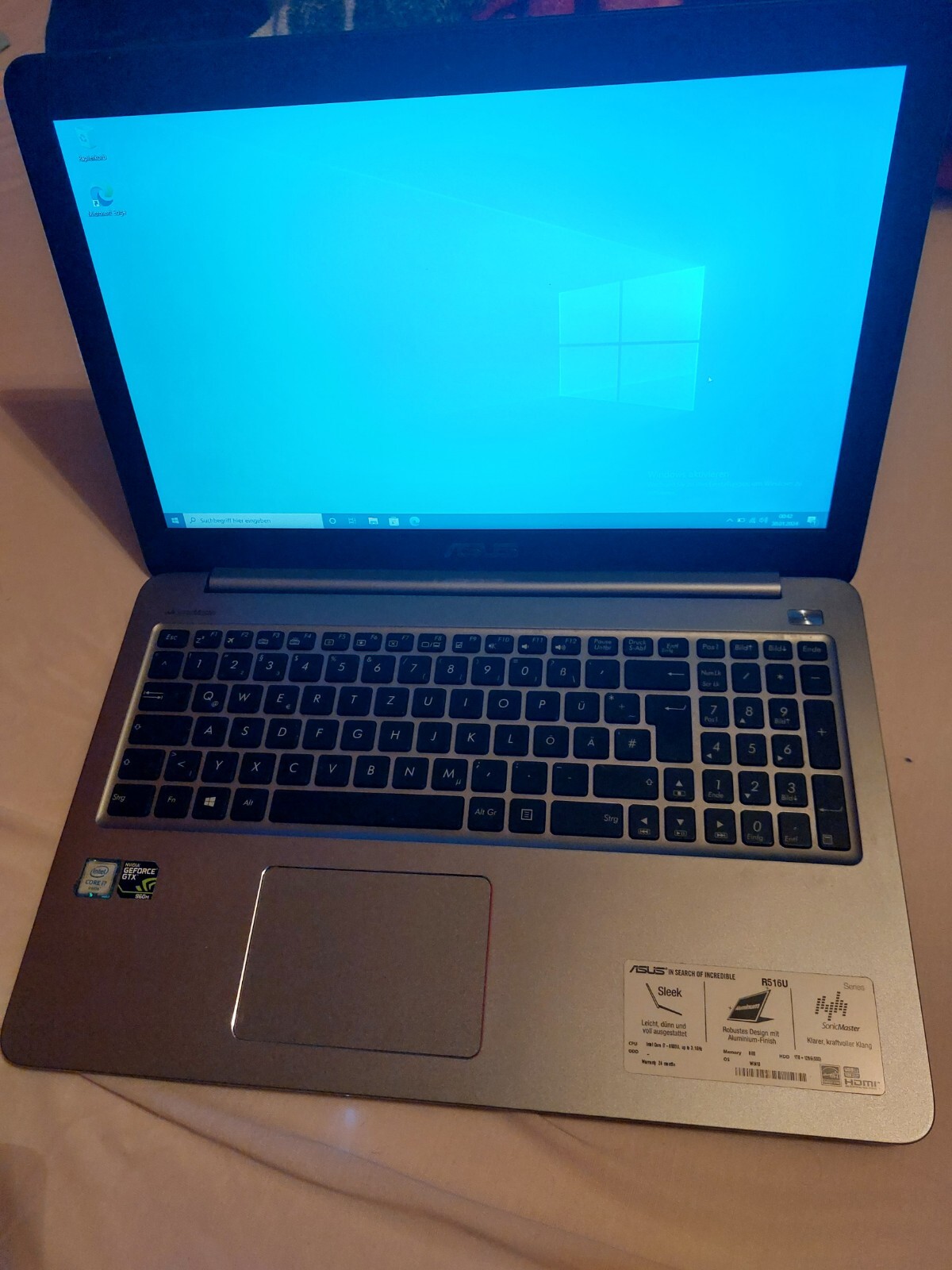 Asus R516u Gaming Laptop