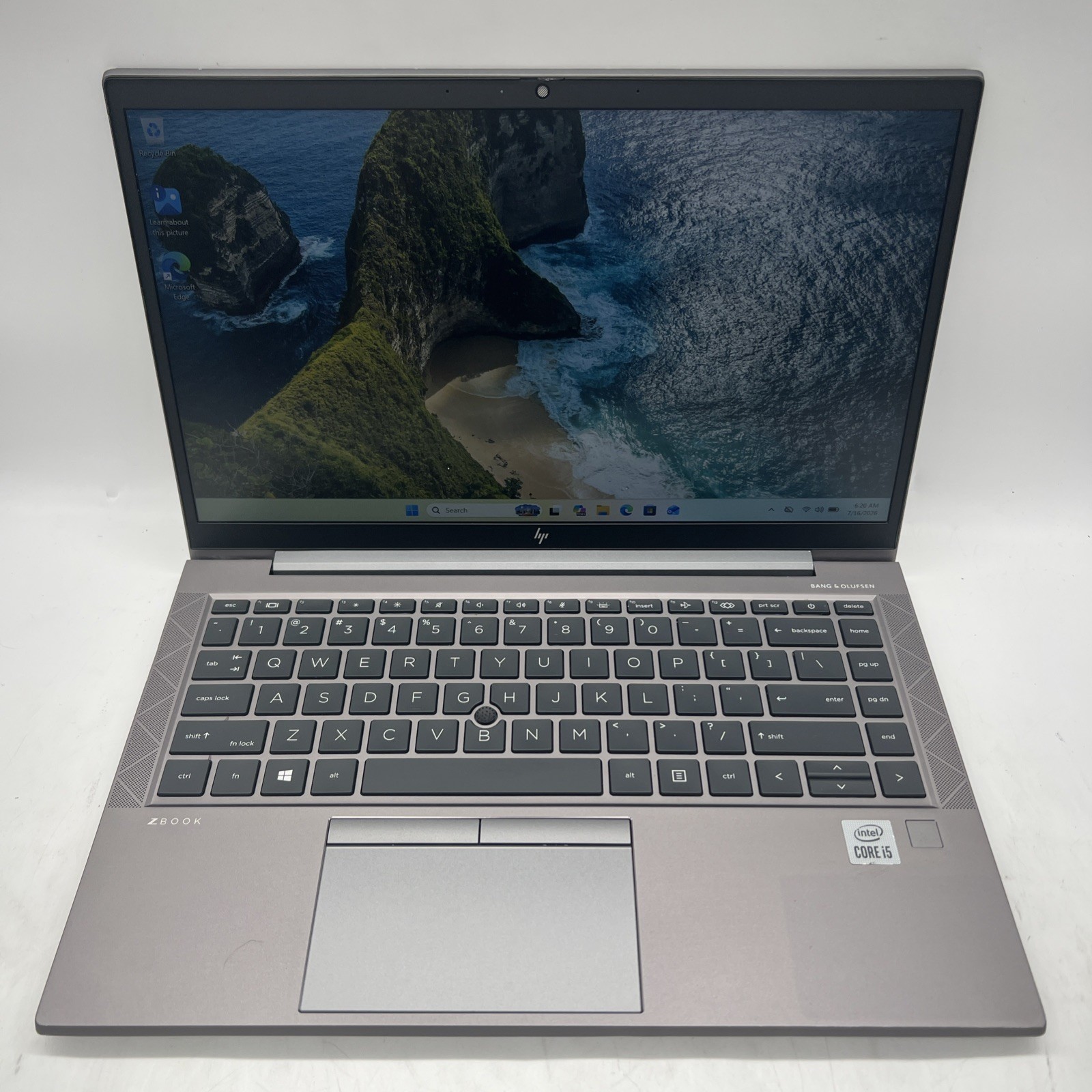 HP ZBook Firefly G7 I5 10210U 1.6GHz 8GB RAM 256GB SSD Win11P