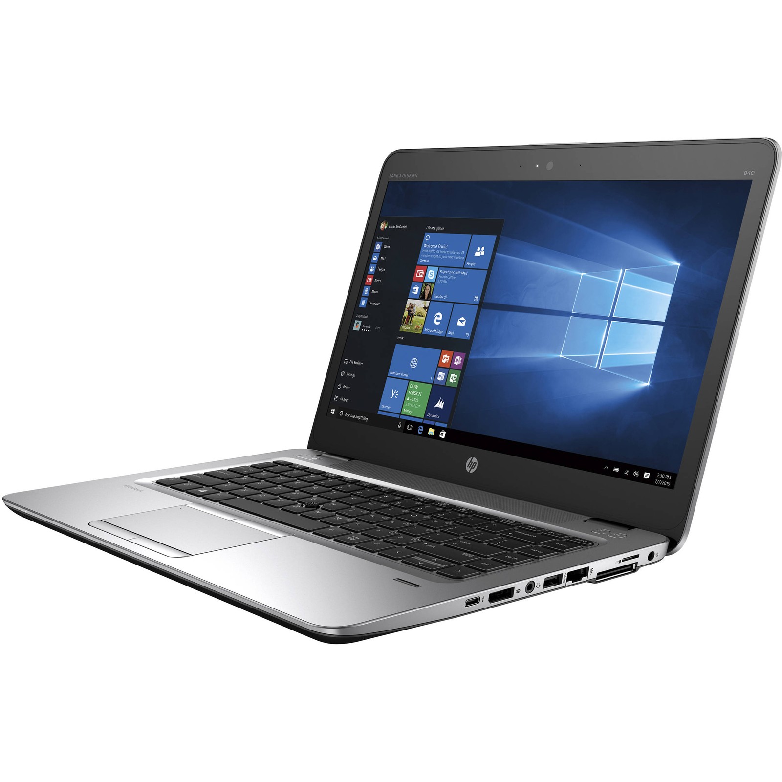 Hp Elitebook 840 G3 Laptop i5-6300U 8GB RAM 180GB SSD W11P (LowBatteryHealth)