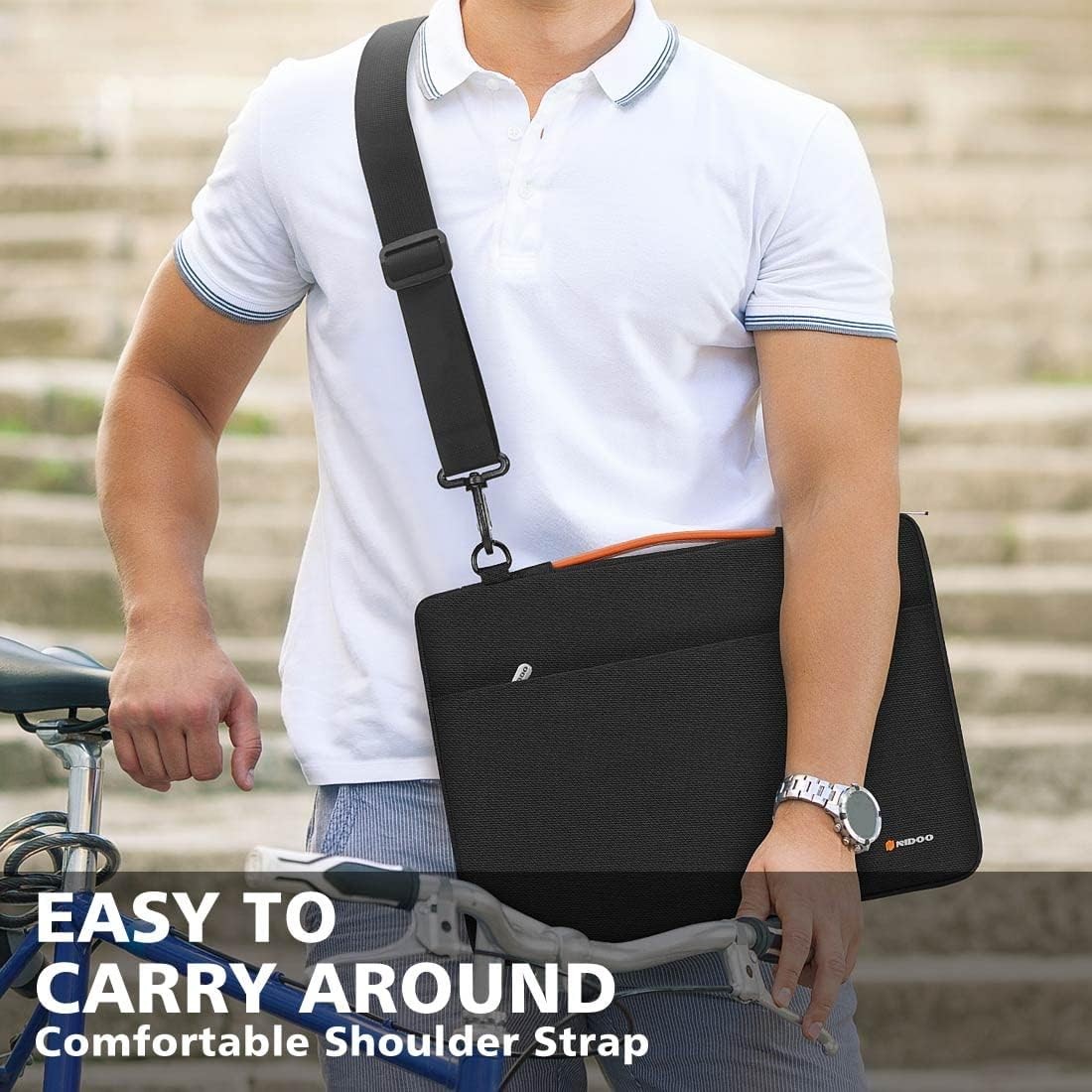 14 inch Laptop Sleeve Case Notebook Shoulder Bag for 15″ Surface Laptop 3 4