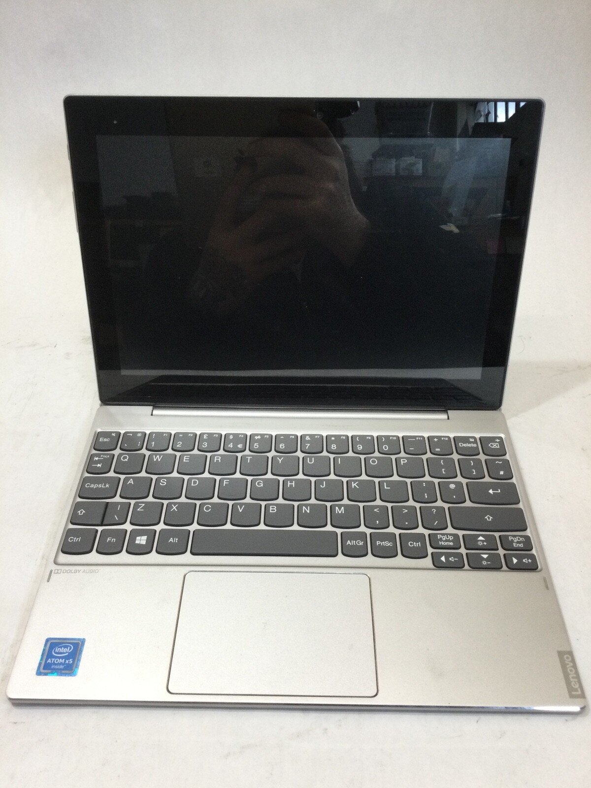 LENOVO MIIX 320-10ICR – INTEL ATOM X5 – 4GB RAM -DOES NOT POWER ON-FOR PARTS-BB!