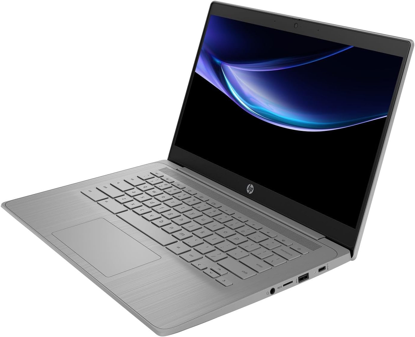 HP 14a-ne100 Chromebook: 14” HD, Celeron N4500, 4GB, 64GB eMMC, Chrome OS
