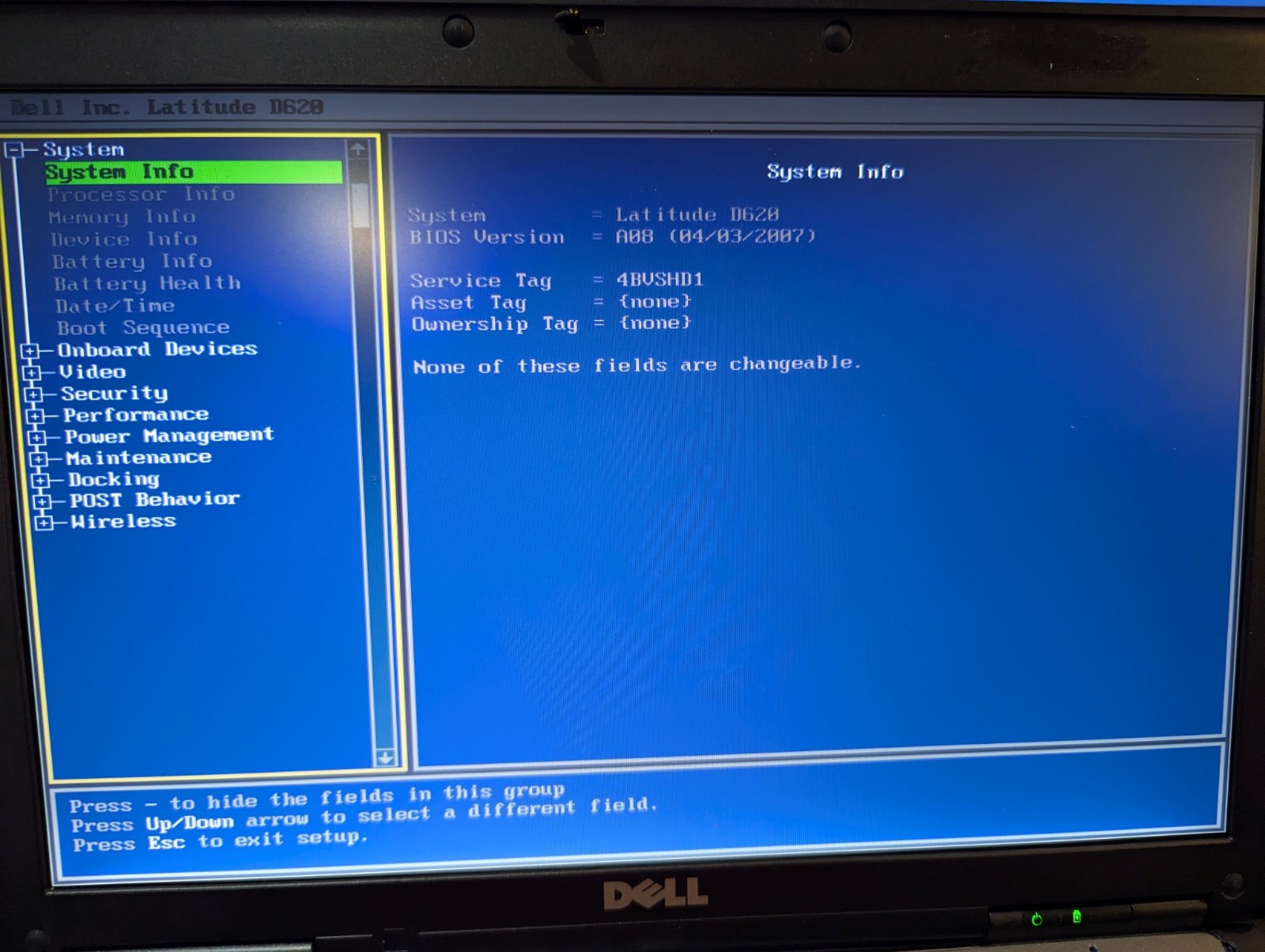 Dell Latitude D620 2.5GB RAM Laptop Windows 10 Pro, 240GB SSD – TESTED