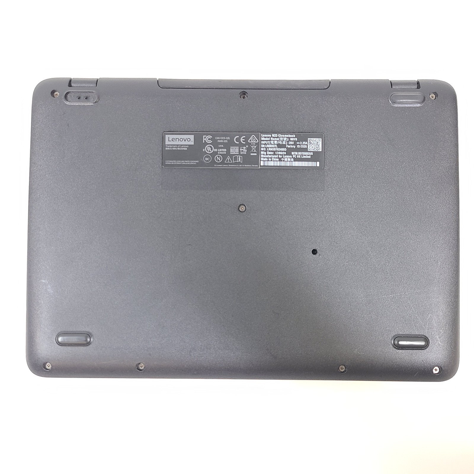 Lenovo N23 Chromebook 80YS Intel Celeron CPU N3060 @ 1.60 GHz – 4GB RAM