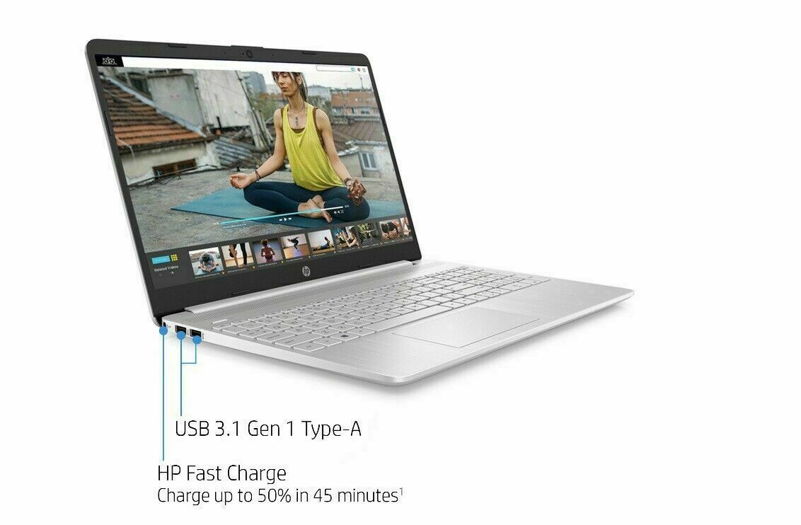 Brand New HP 15.6″ Touch Screen Laptop,Intel i3 10th,4or8GB RAM, 128/256 SSD