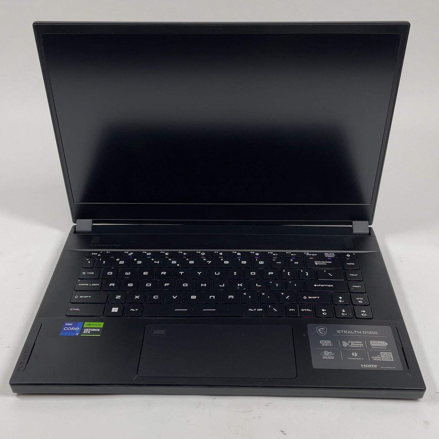 Broken MSI Stealth GS66 12UGS 15.6″ i9-12900H 2.9GHz 32GB 3TB SSD RTX 3070