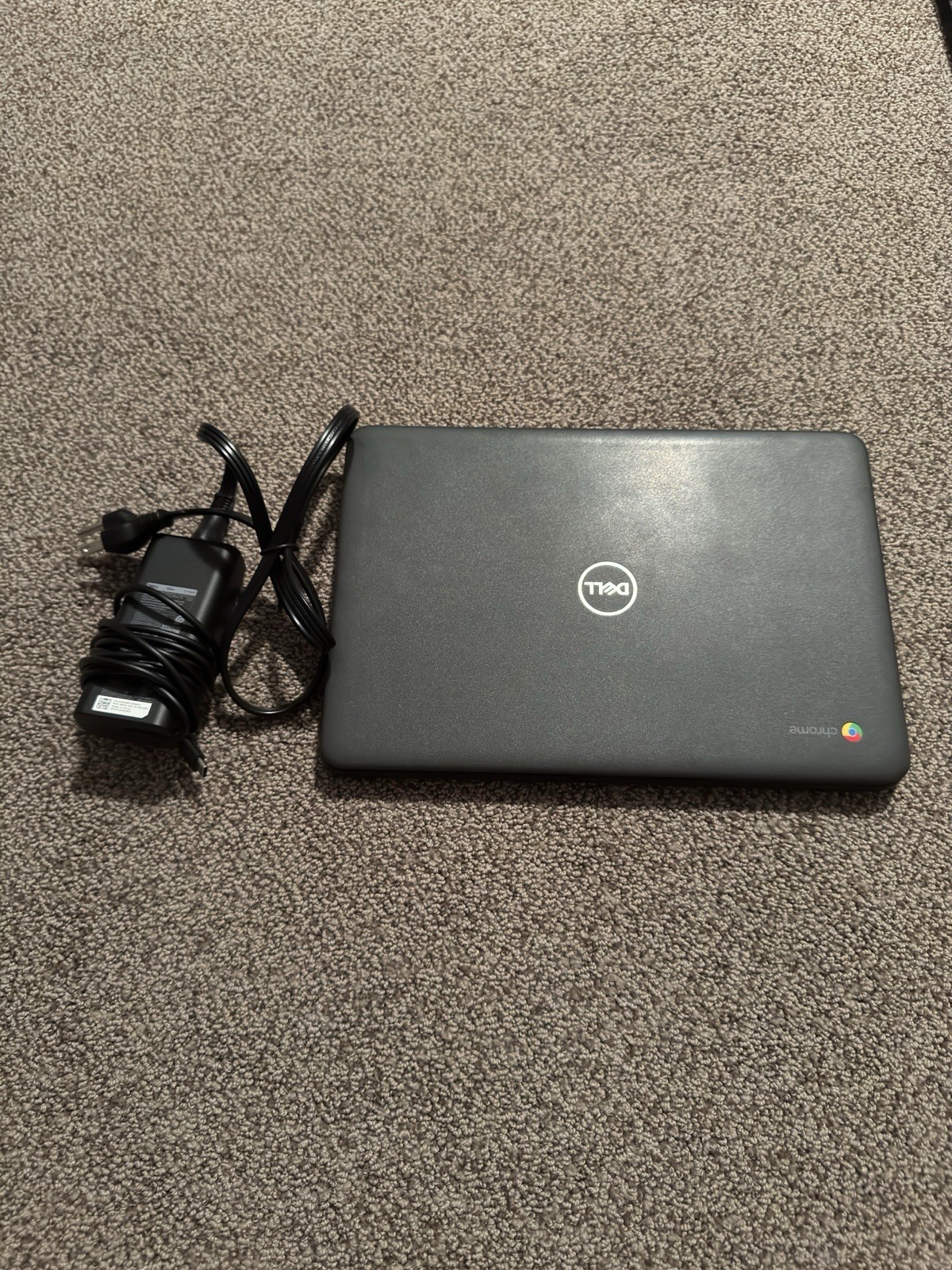 Dell Chromebook 3100 11.6″ Chrome OS Intel 4GB 16GB eMMC Black +Charger