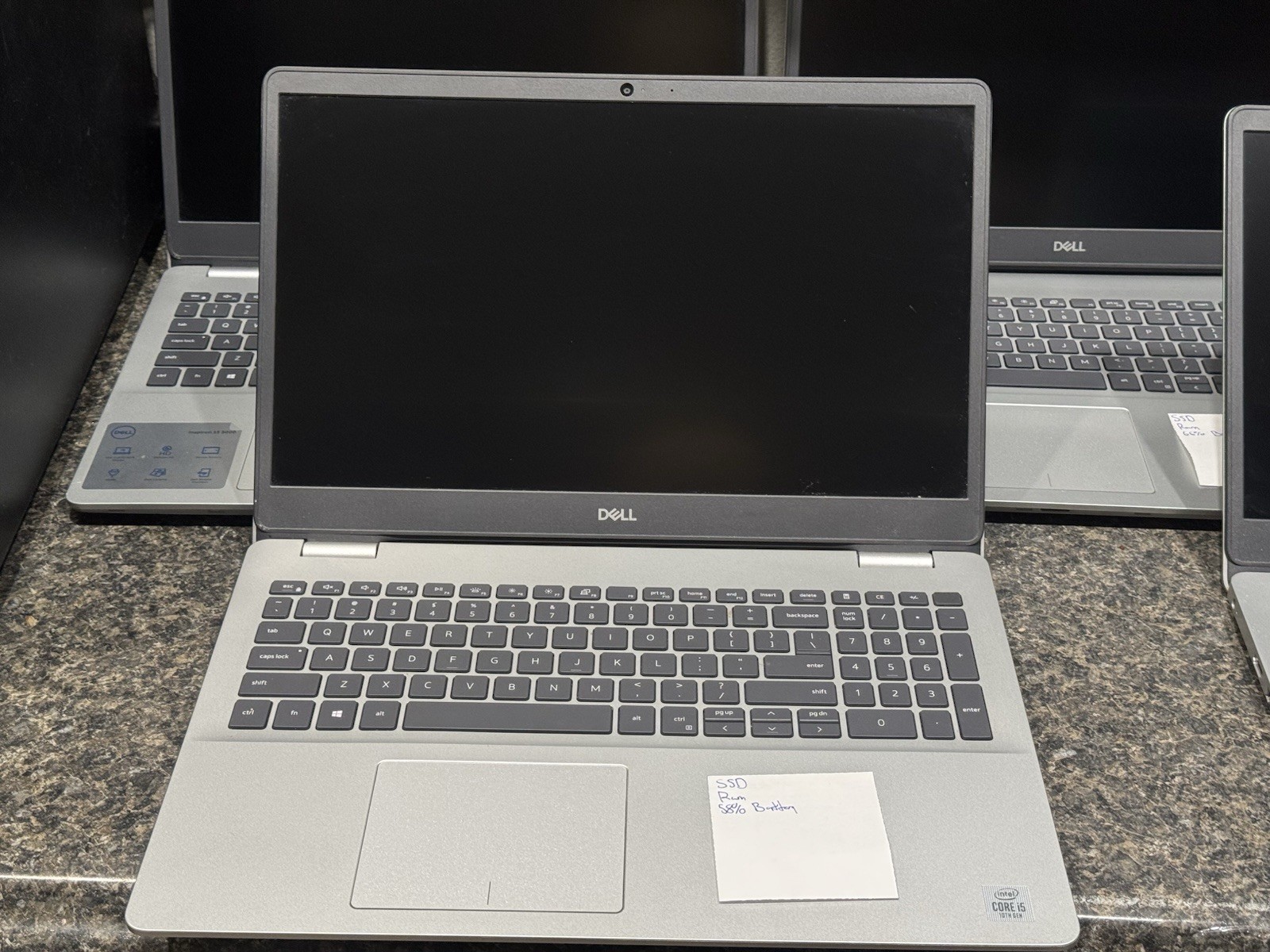 Dell Inspiron 5593 Laptop Lot Functional Intel I5-1035G1 No Ram No SSD Good Batt