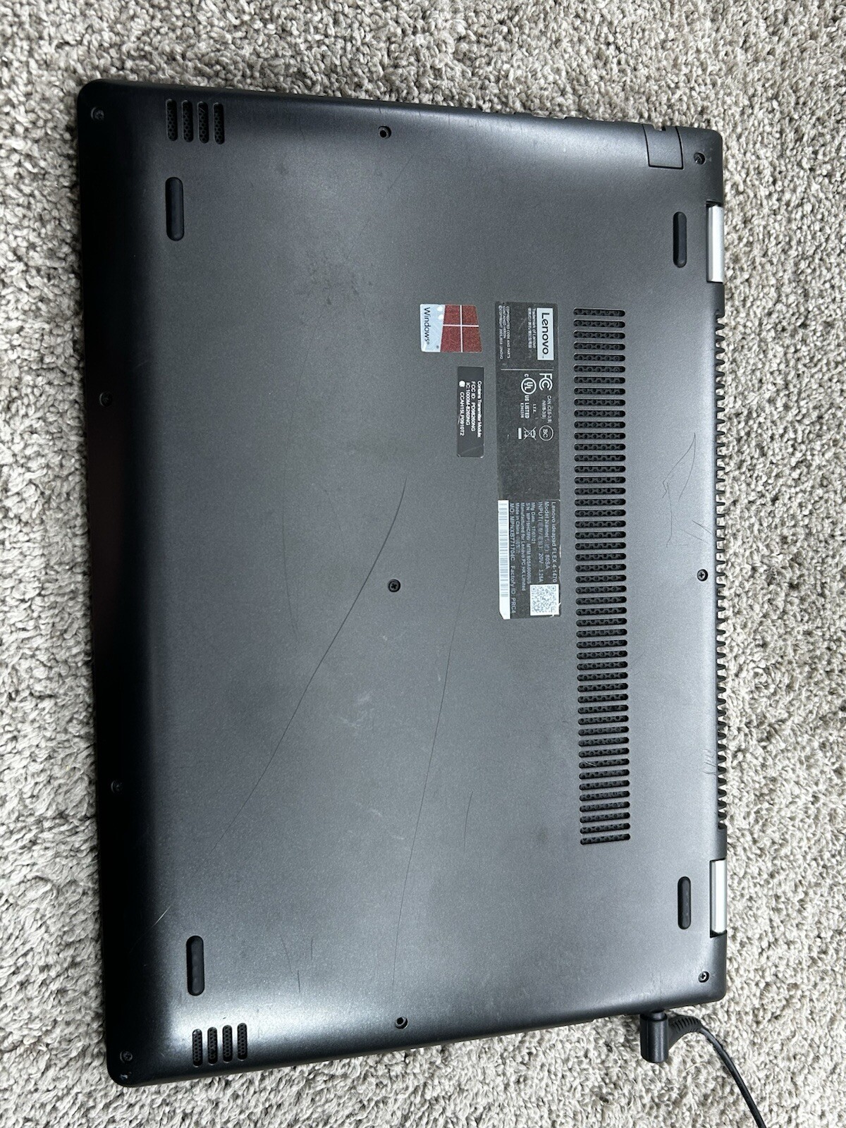 Incomplete Lenovo IdeaPad Flex 4-1470 14″ Touch Laptop Pentium 4405U 4GB 187360