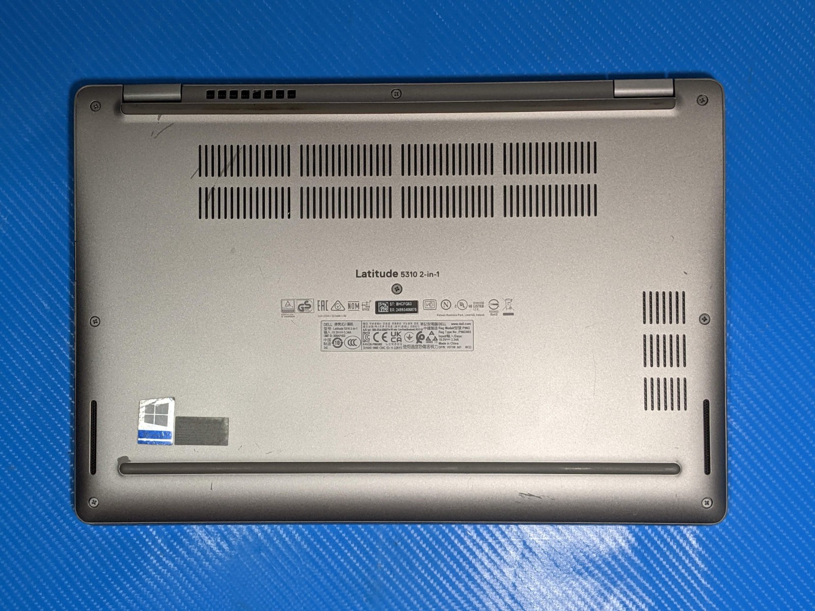 Dell Latitude 5310 13.3″ FHD TOUCH i7-10810U vPRO 1.1GHz 16GB 512GB SSD W11P +PA