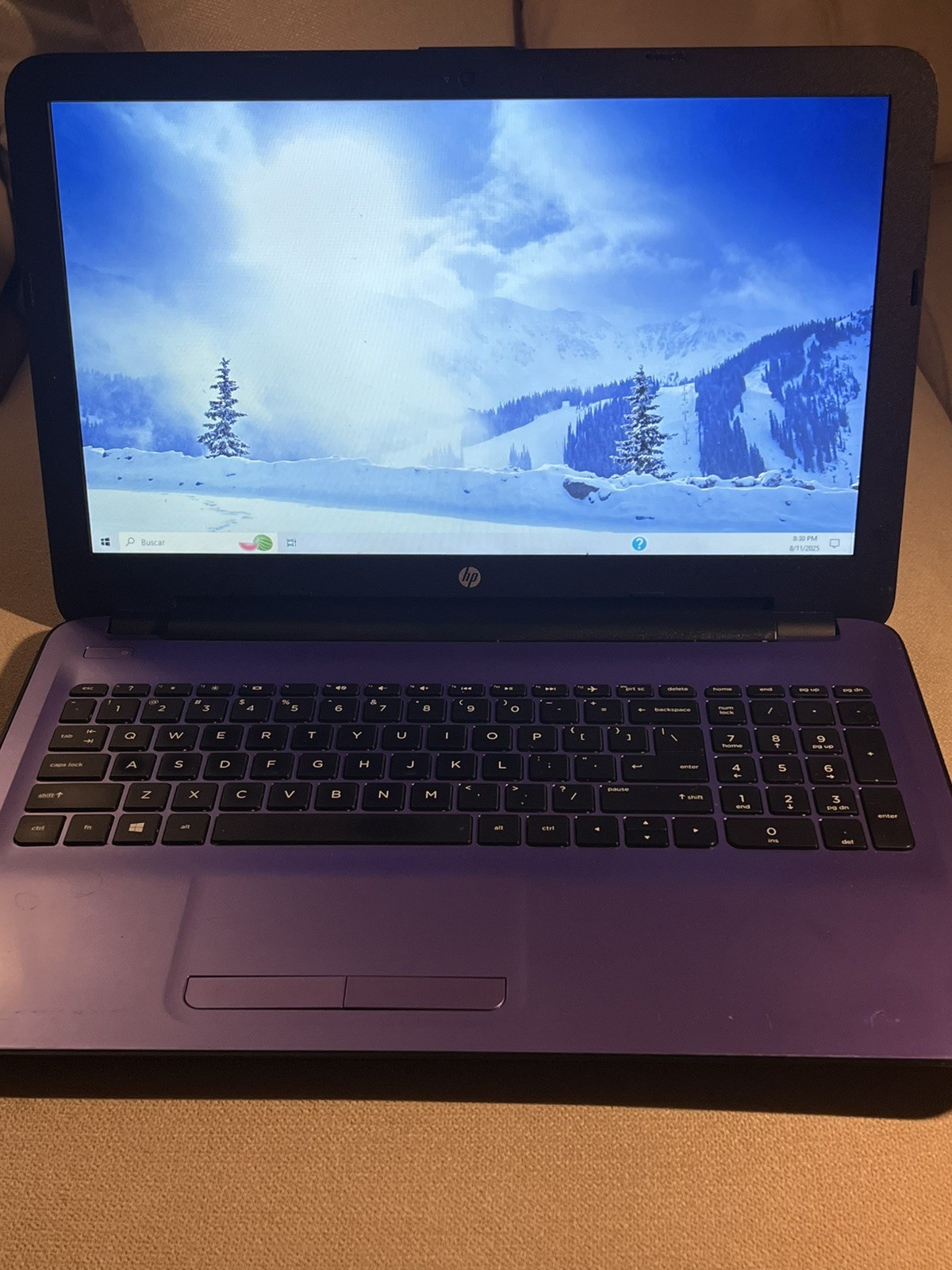 HP Notebook 15-AY021DS Pentium N3710 1.6GHz 15.6″ Laptop 8GB DVD, New Batt, 1 TB