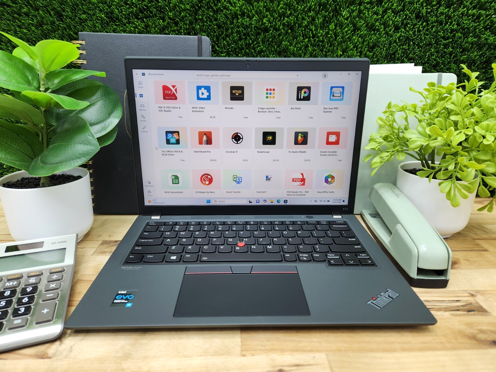 Lenovo ThinkPad X13 Gen 2 13.3″ FHD+ i7-1185G7 16GB 256GB SSD Windows 11 Pro ~