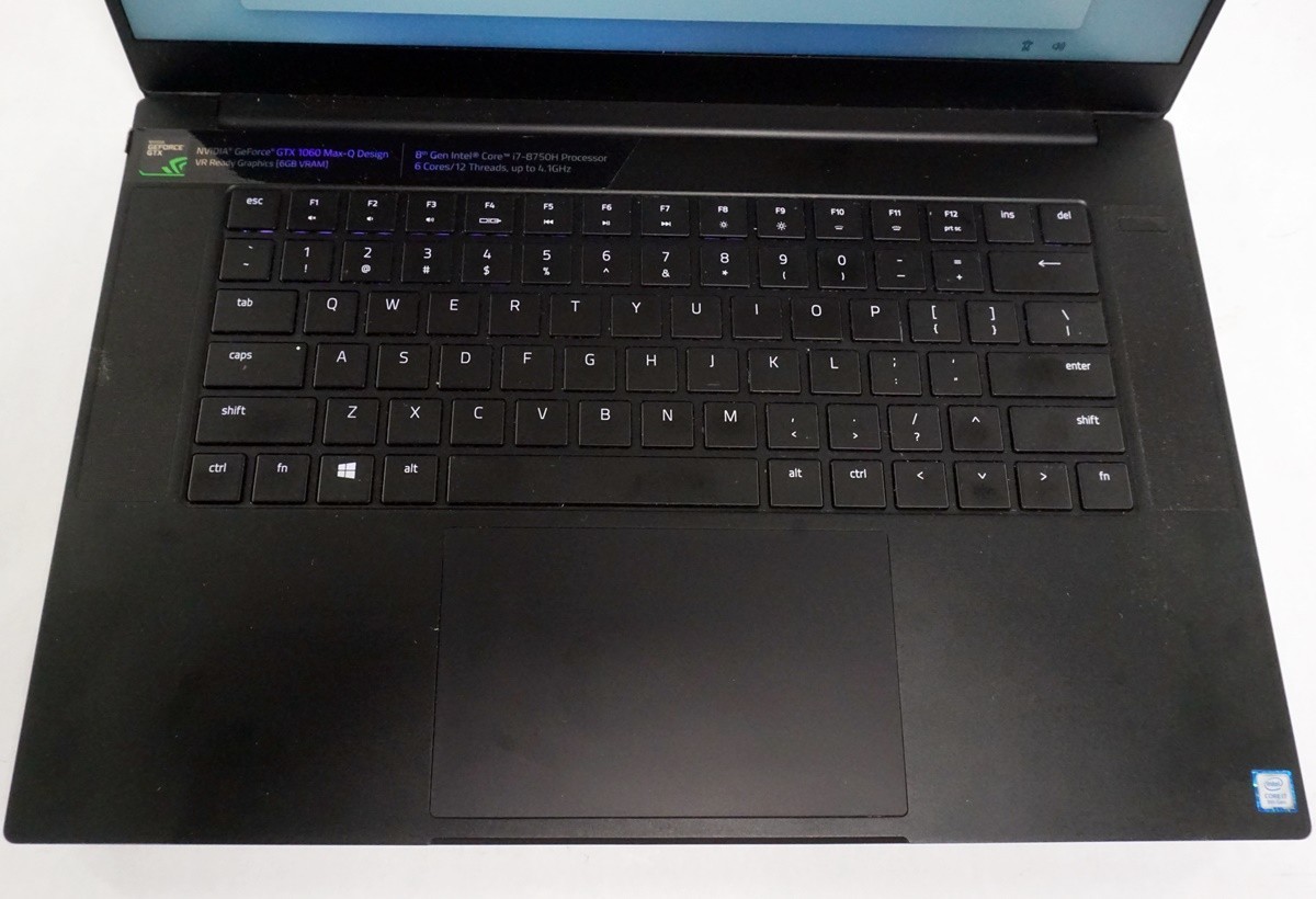 AS IS Razer Blade 15 i7-8750H 16GB RAM 128GB SSD 1TB HDD GTX 1060 Defective READ