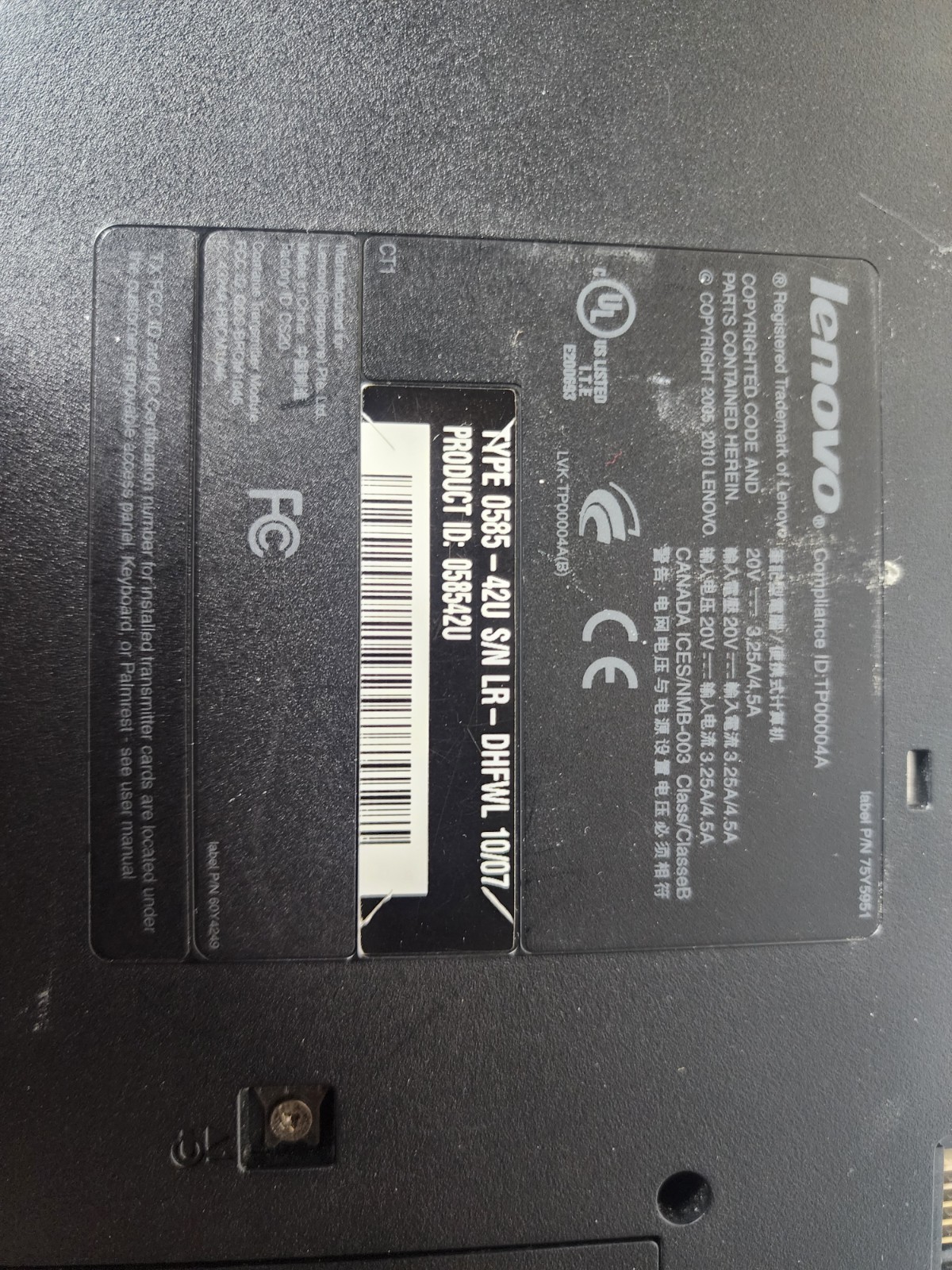 Lenovo ThinkPad L412 Intel i5-M520 4gb Ram 160gb Hdd