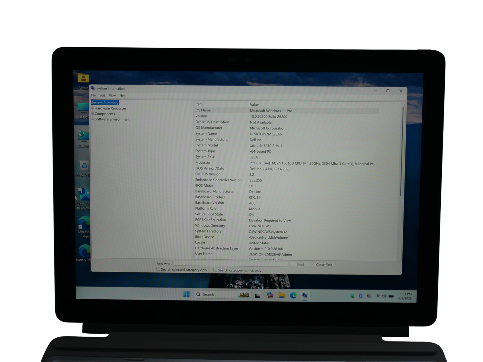 Dell Latitude 7210 Core i7-10610U 1.80GHz 16GB 256GB SSD