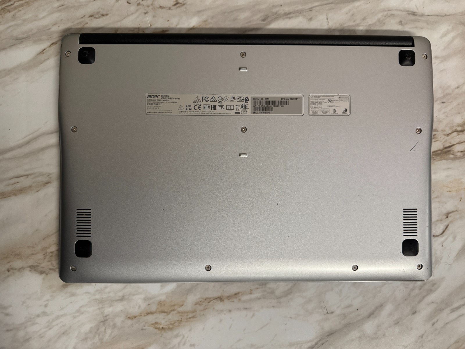 Acer Chromebook 315 15.6″ FHD Celeron N4500 4GB 64GB Chrome OS