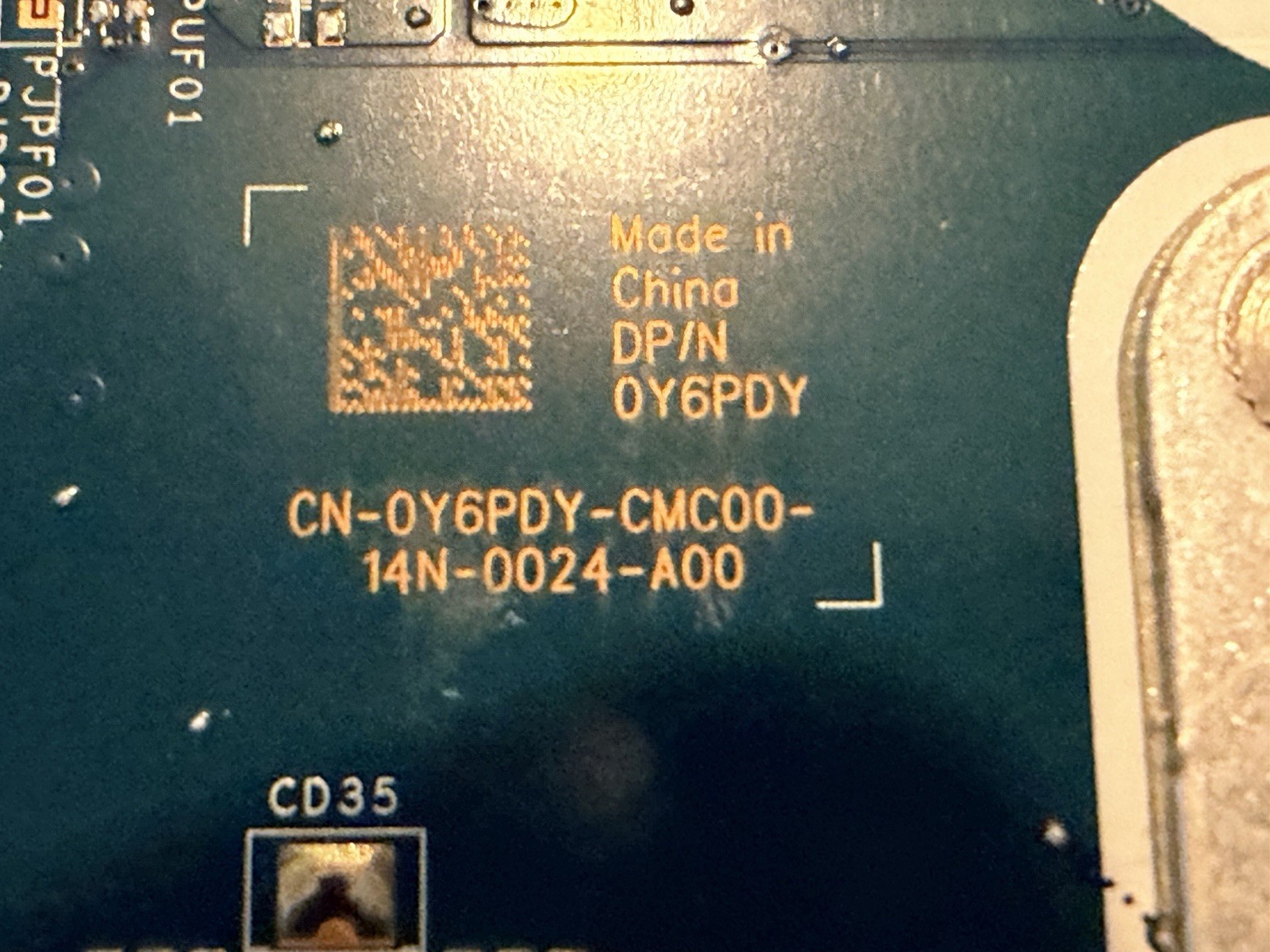 READ Dell Inspiron 3505 RYZEN 5 3450U GDI53 LA-K037P Motherboard UNTESTED