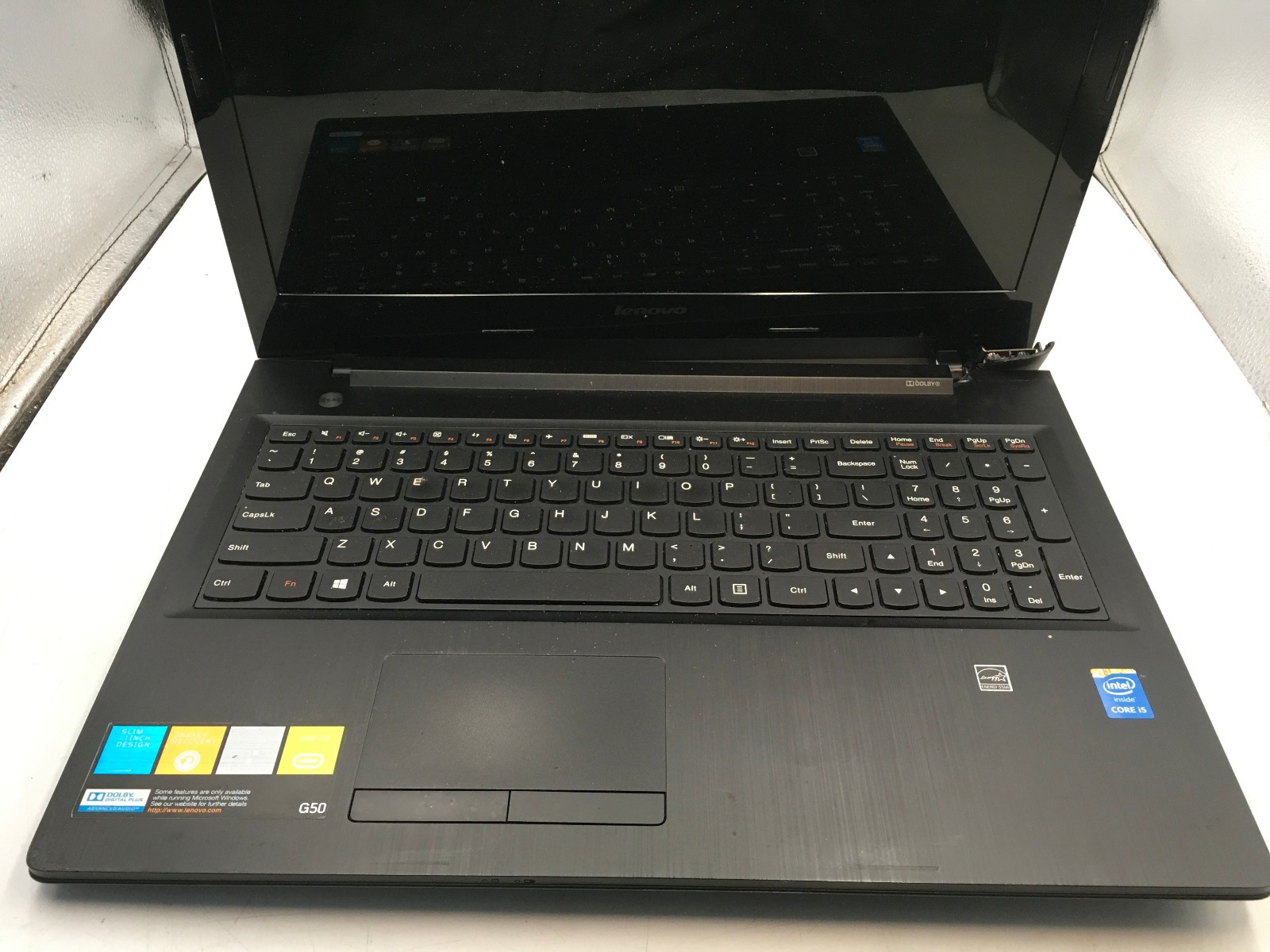 LENOVO G50-70 – FOR PARTS/REPAIR – INTEL I5 4TH GEN – NO RAM – READ DESCRIP – BB
