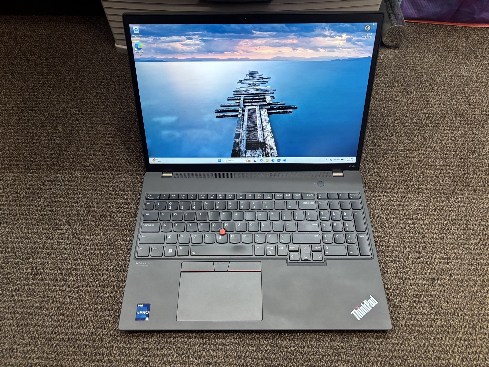 Lenovo ThinkPad P16s Gen 1 16” i7-1260P | 48GB RAM | 1TB SSD | Win 11 Pro
