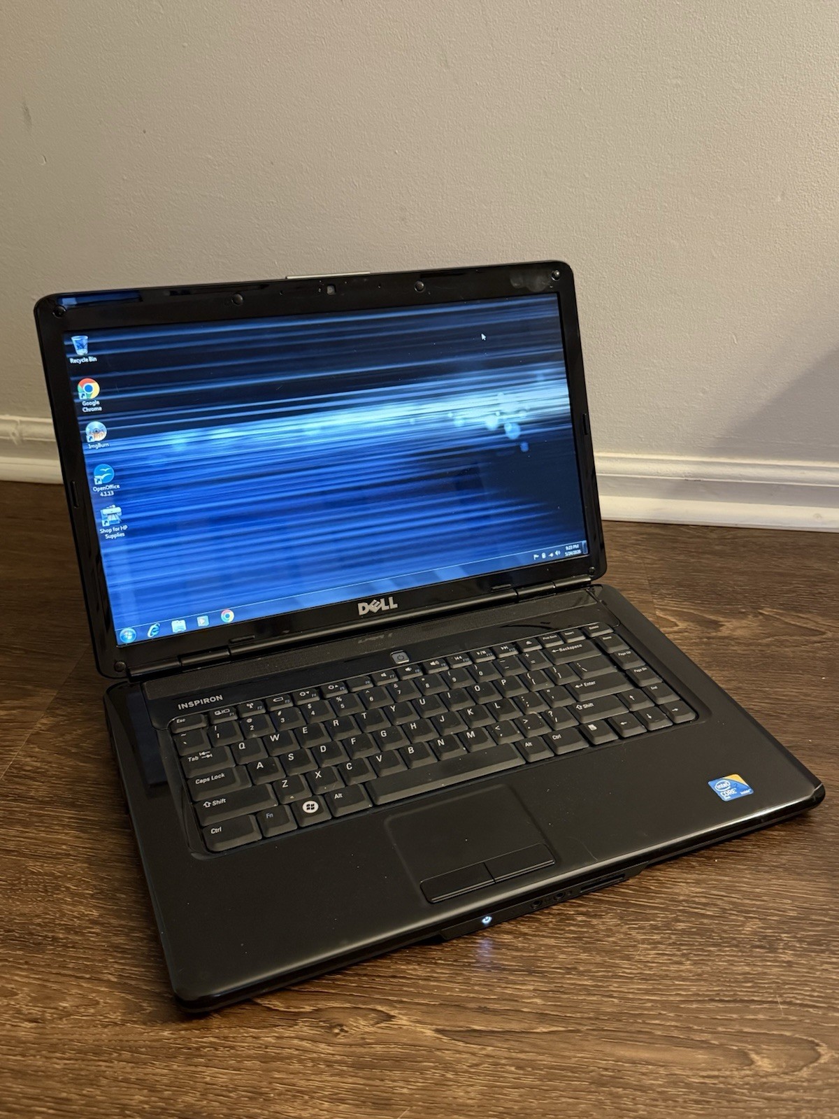 Dell Inspiron 1545 15.6” Core 2 Duo T6500 4GB RAM 320GB HDD Windows 7 W/ Charger