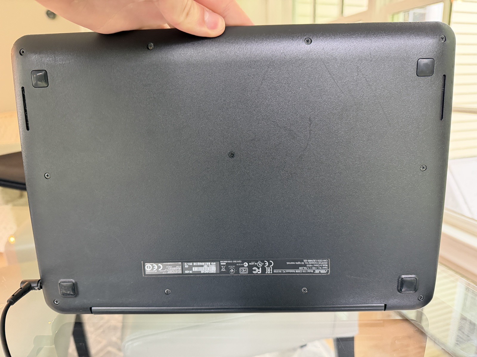 ASUS Chromebook C300M Laptop 4GB RAM, 16GB SSD Chrome OS, Power Supply Included