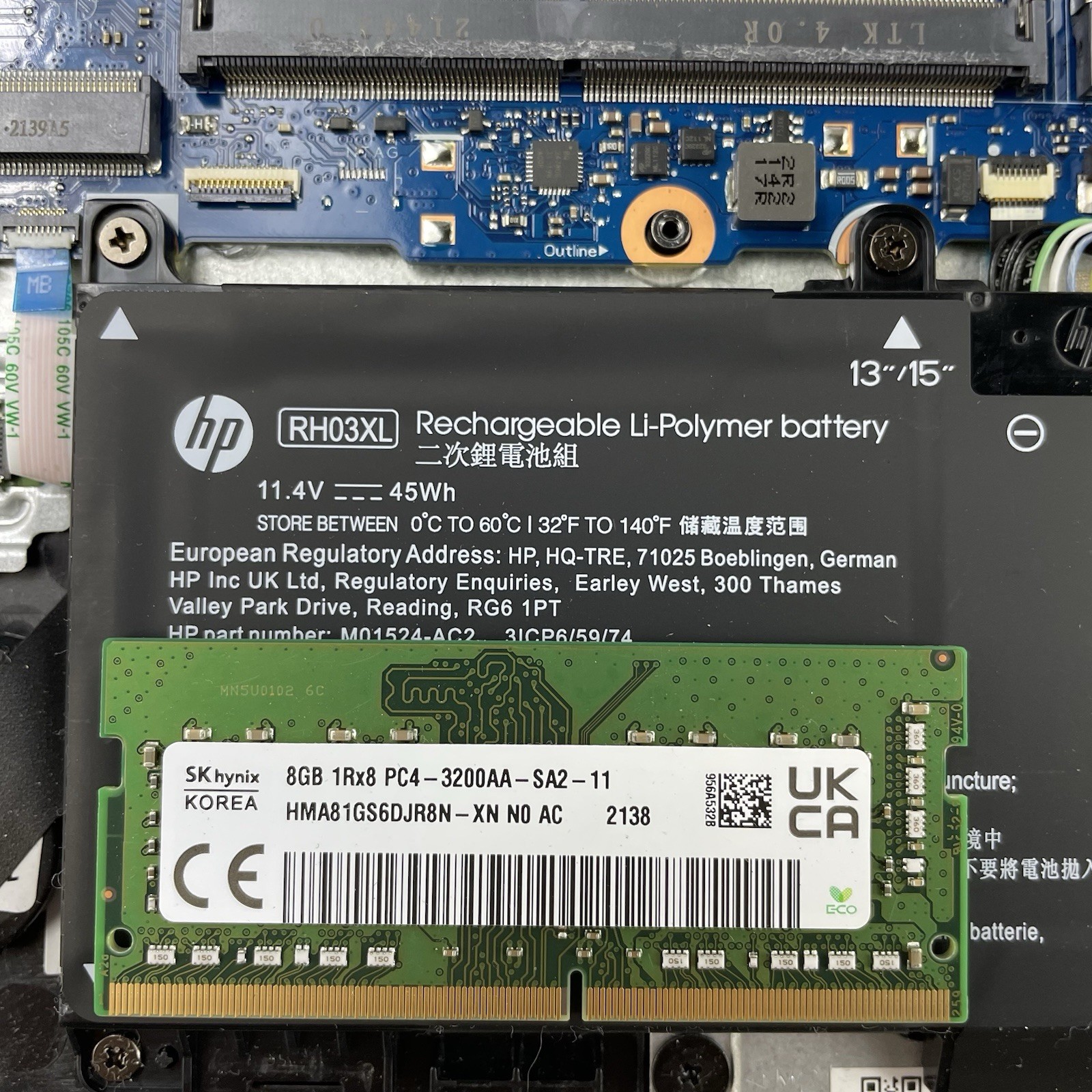 HP ProBook 630 G8 13.3″ i7-1165G7 2.80 GHz 8 GB RAM No SSD/OS/AC