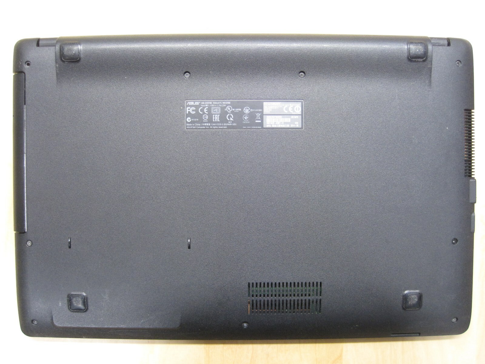 Lot of 4 Laptop – Gateway NV MS2273 Asus X551M Eee PC 1005HAB Dell Inspiron 1525