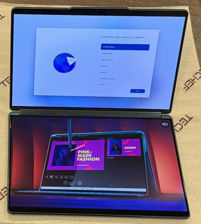 Lenovo Yoga Book 9i 13.3″ 2.8K Dual Screen OLED Laptop Ultra 7 155U 16GB 1TB Wty
