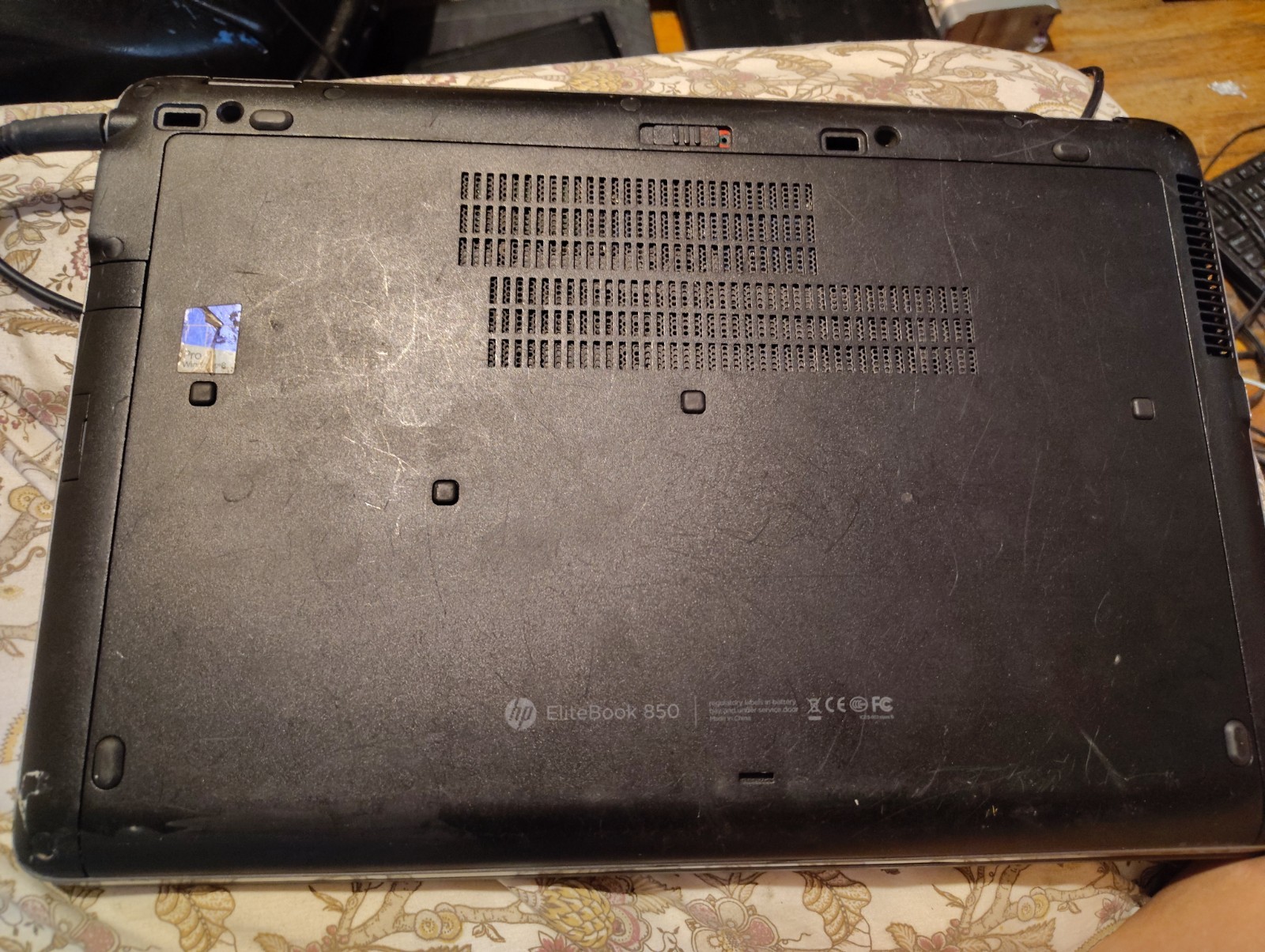 HP EliteBook 850 G1 15″ Core i7-4600U 2.1GHz 8GB RAM NO DRIVE BIOS LOCKED PARTS