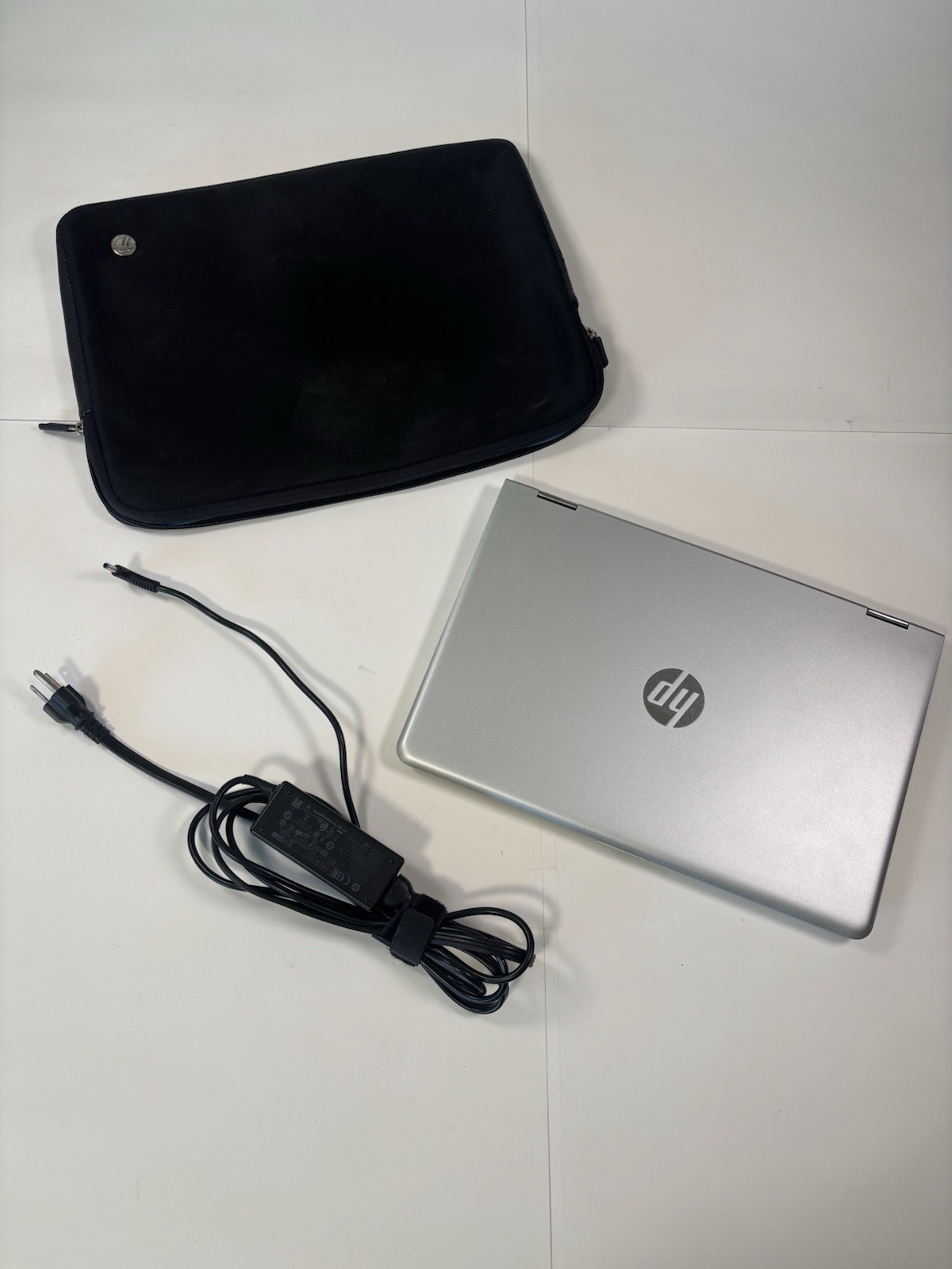 HP Pavilion x360 m Convertible Laptop Model #: 14m-ba013dx w/charger & case