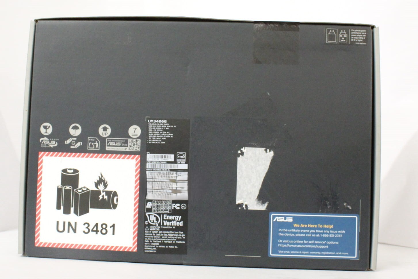 Asus Zenbook 14″ R7 16 G/1Tb Black Laptop