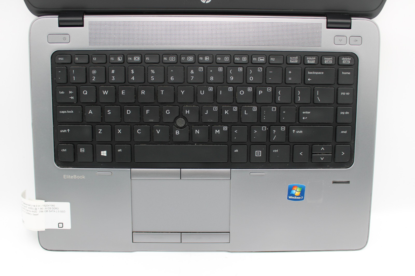 HP EliteBook 840 G1 i5-4300U @ 1.9 GHz 8GB RAM 256GB SSD No OS