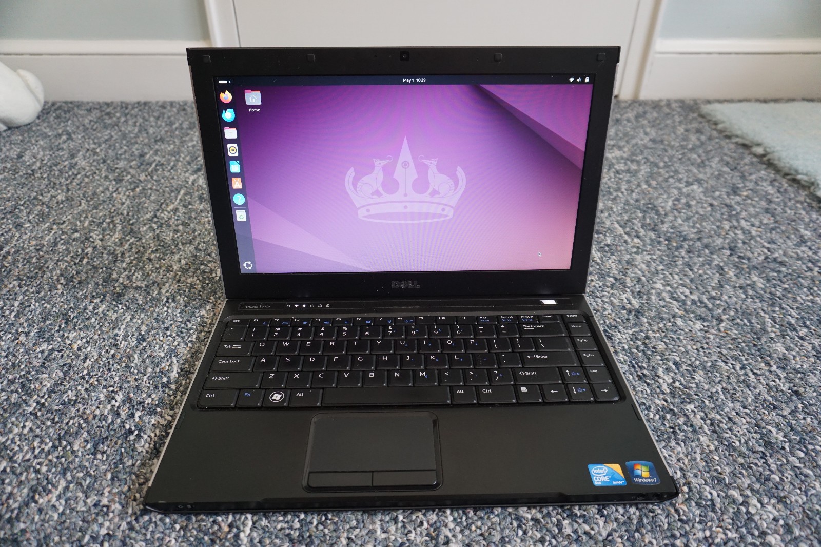 Dell Vostro V13 Laptop 13″ Core2Duo U7300 1.3GH 4GB RAM HDD 320GB Ubuntu 24.04