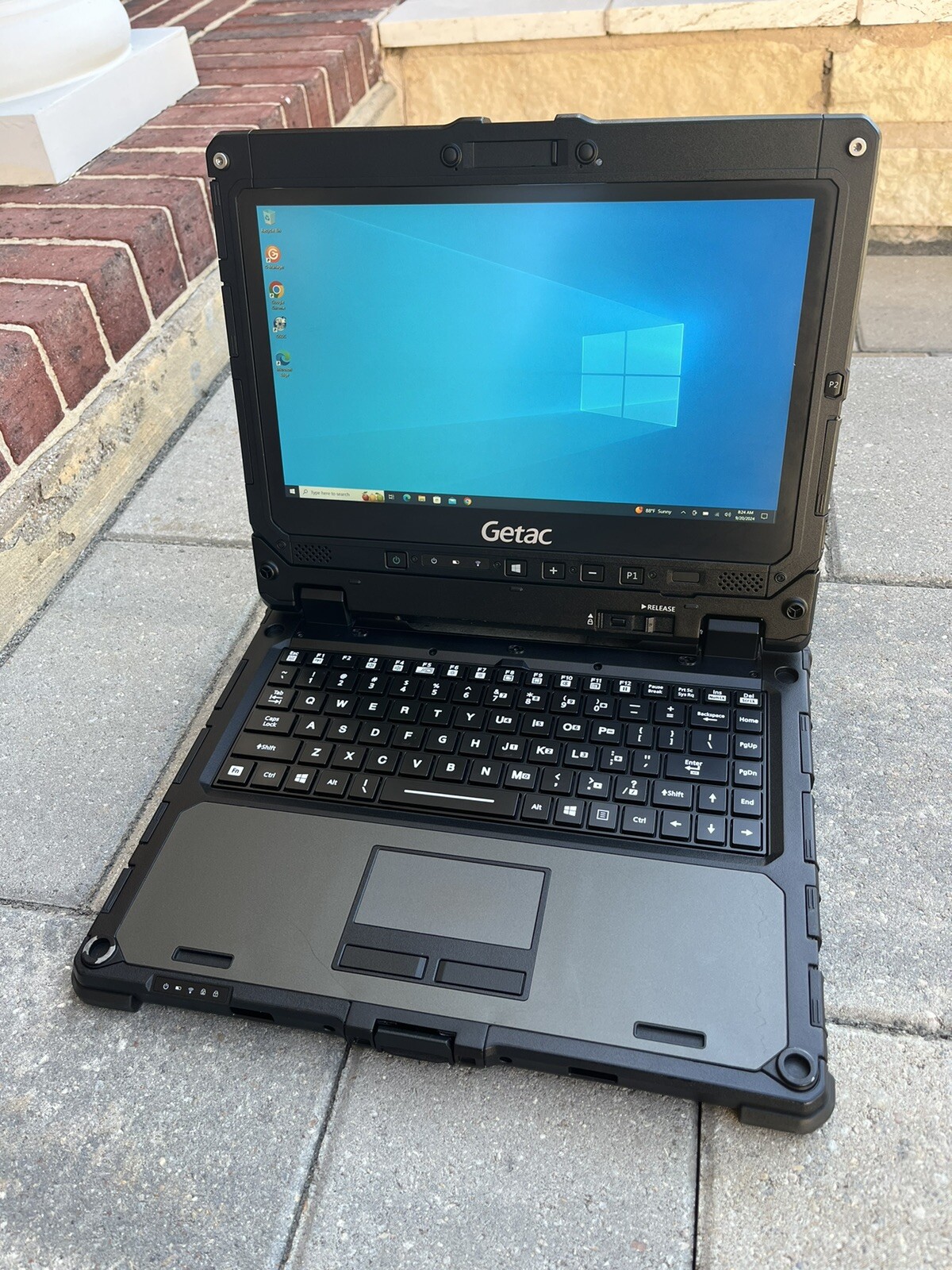 Getac K120 Rugged Toughbook Touch i5-8250U 1.60Ghz 16GB 256GB SSD Win 10 pro