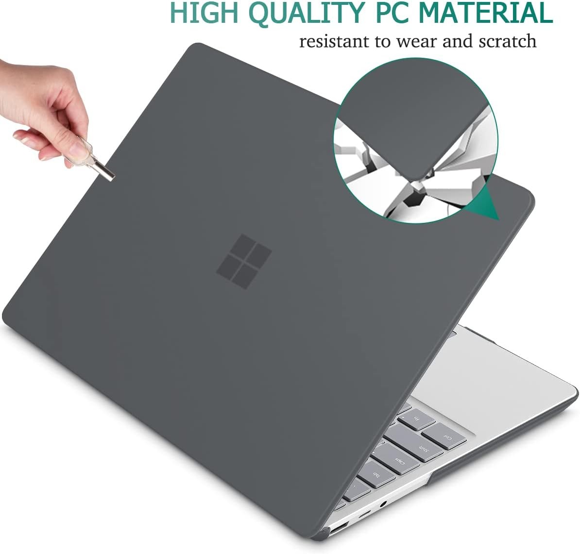 Screen Protector for 12.4 inch Microsoft Surface Laptop Go – Anti Glare, Matte B