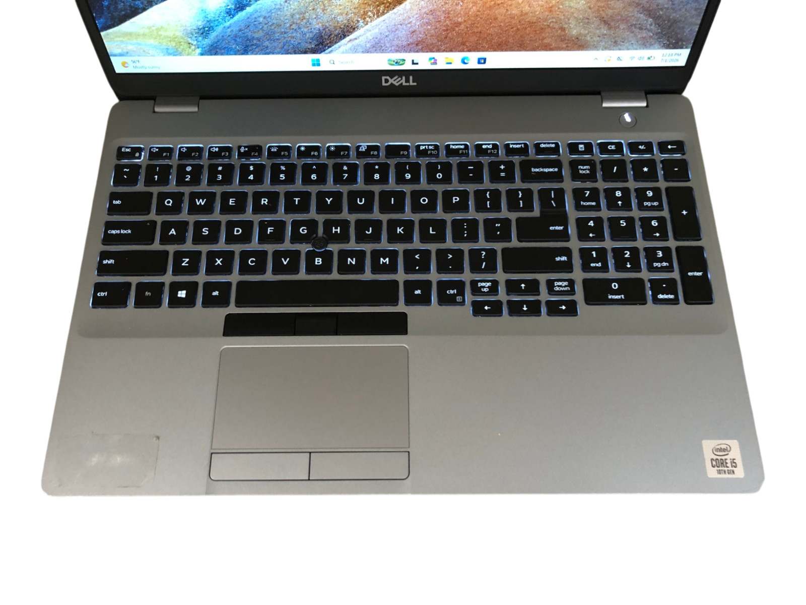 Dell Latitude 5510 sku 6781 15.6″ i5-10210U 8GB RAM Win11 NO SSD or A/C Tested!