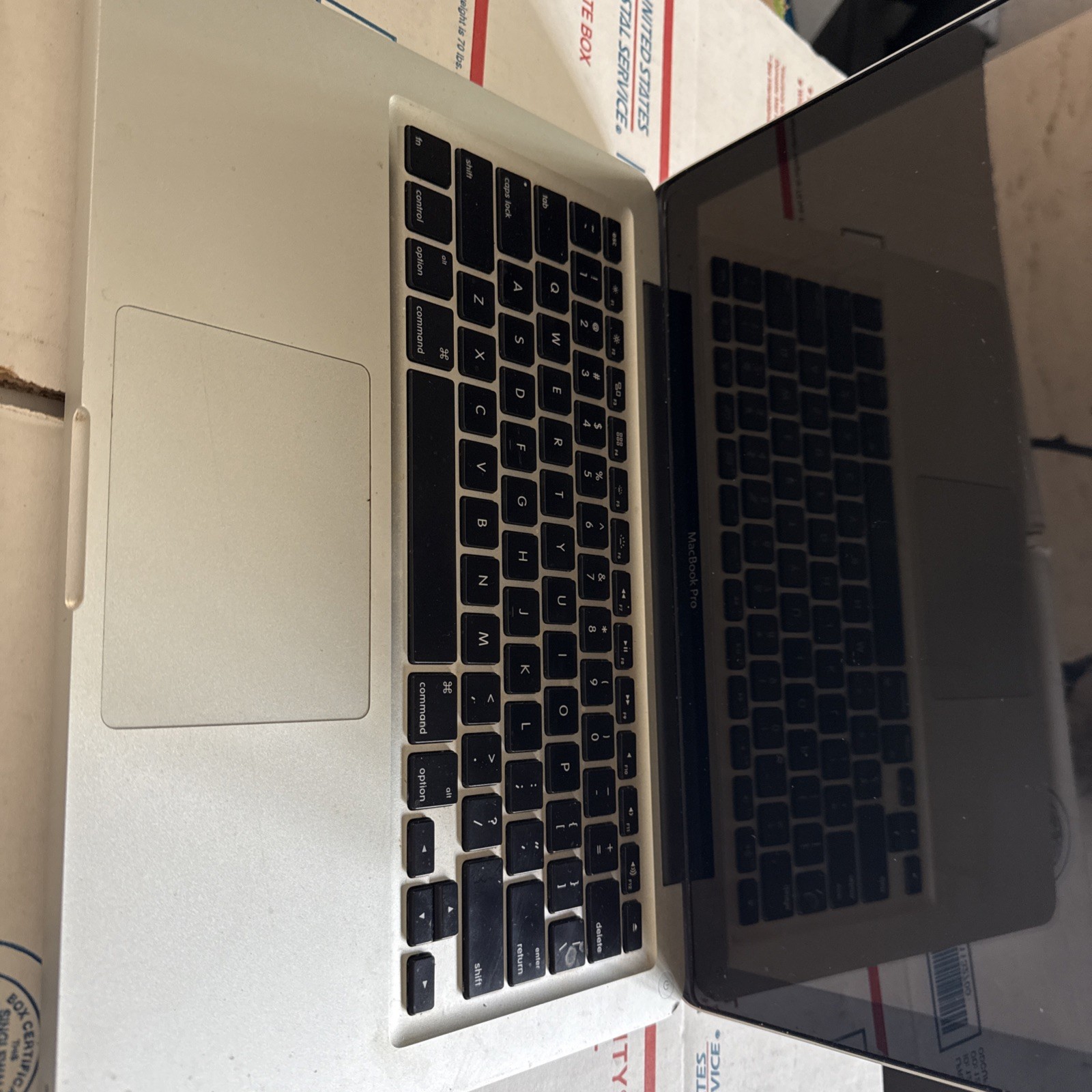 Lot of (4) Apple MacBook Pro (1) A1278 & (3) A1286 Poor condition — 4- PARTS