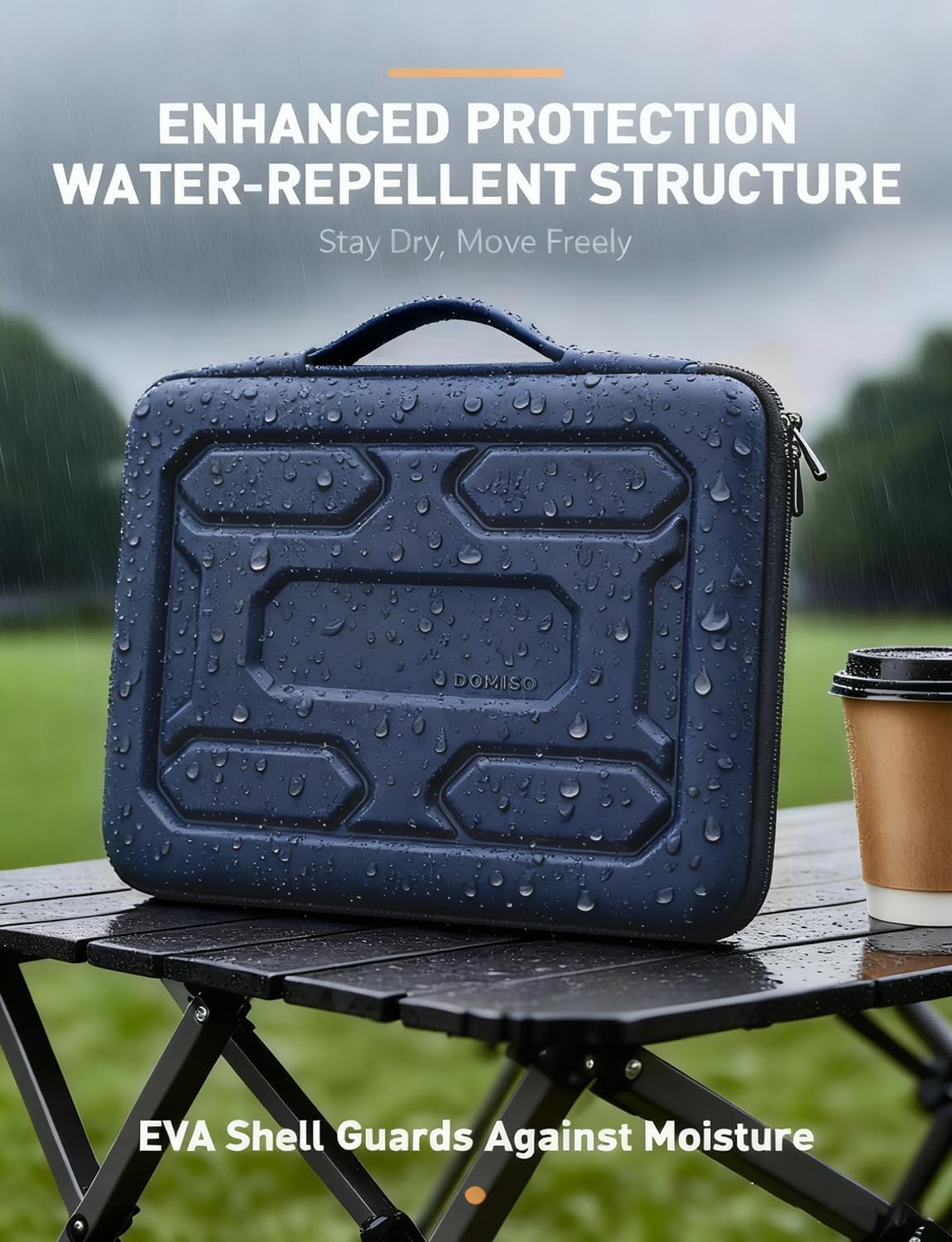 14″ Laptop Sleeve with Handle, Shockproof Waterproof Case for ThinkPad & Surface