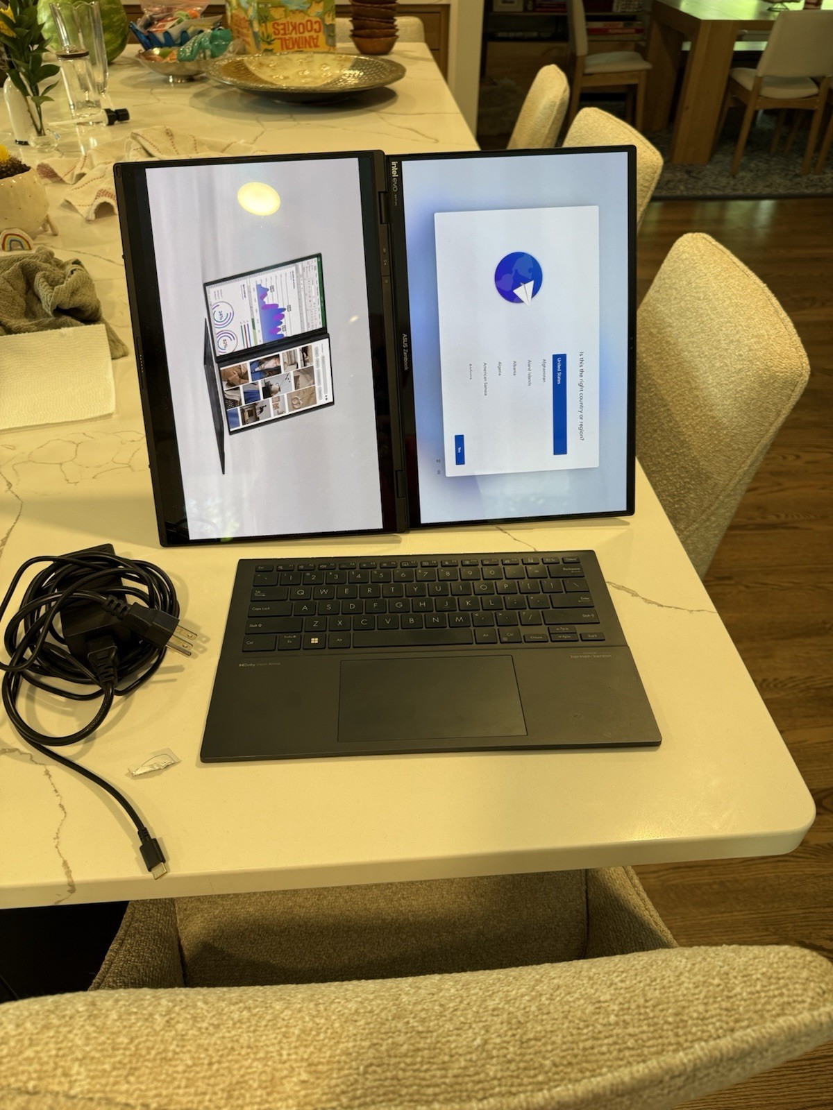 ASUS Zenbook Duo UX8406 14″ Dual 120Hz Core Ultra 9 185H 1.4GHz 32GB RAM 1TB SSD