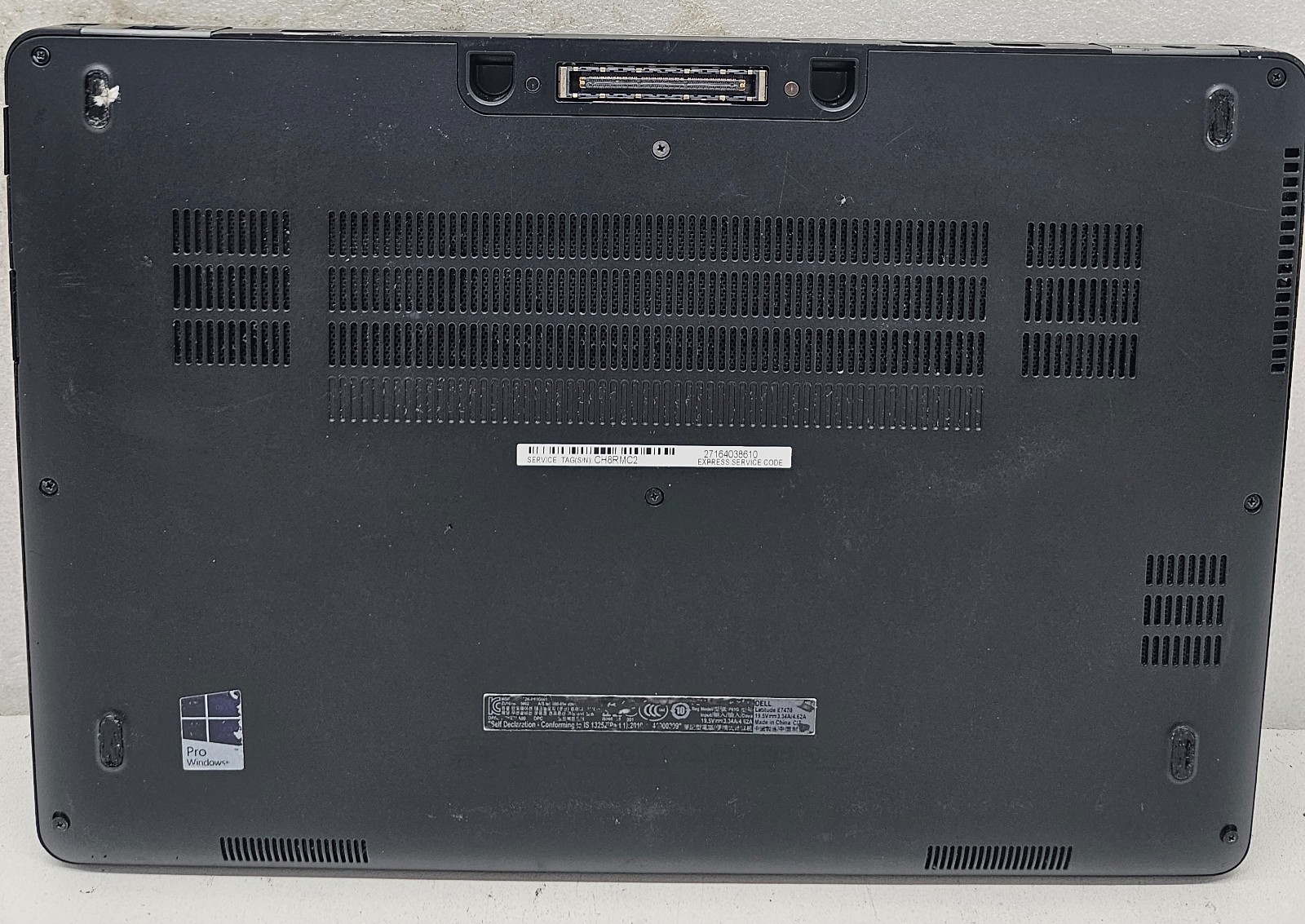 Dell Latitude E7470 14″ Laptop Intel Core i7-6600U 4GB Ram NO HD/OS/BATT (FL)