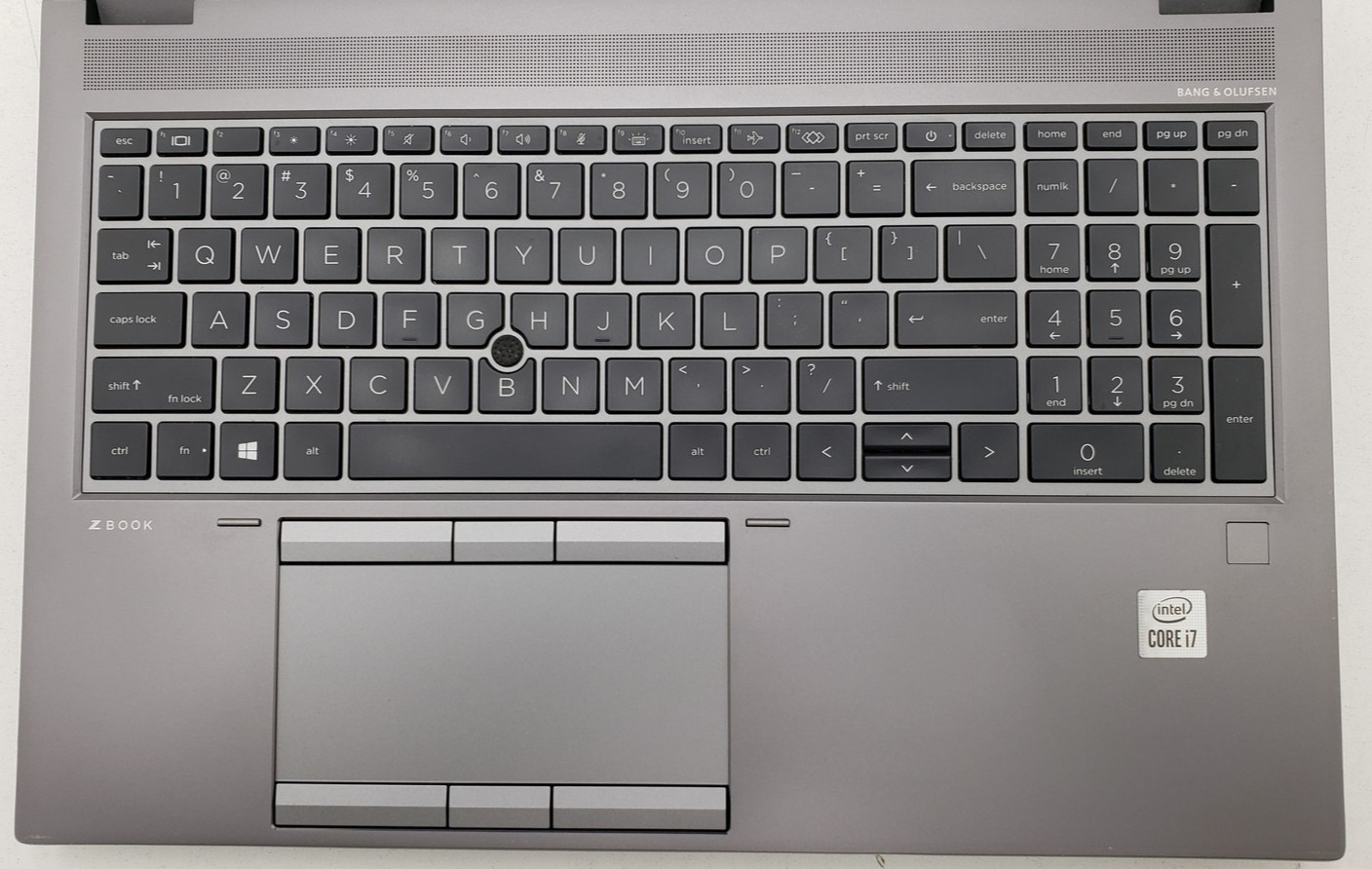HP ZBook Fury 15 G7 i7-10850H 16GB 256GB SSD RTX 3000 Mobile Workstation Win 11.
