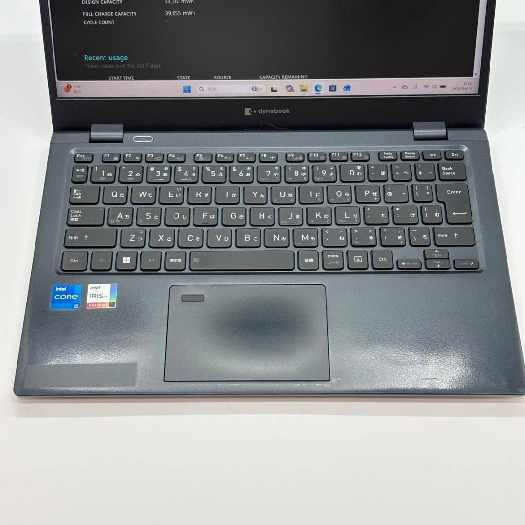 Dynabook G83/HU i5-1135G7 16GB 256GB SSD Win11 Japanese Laptop