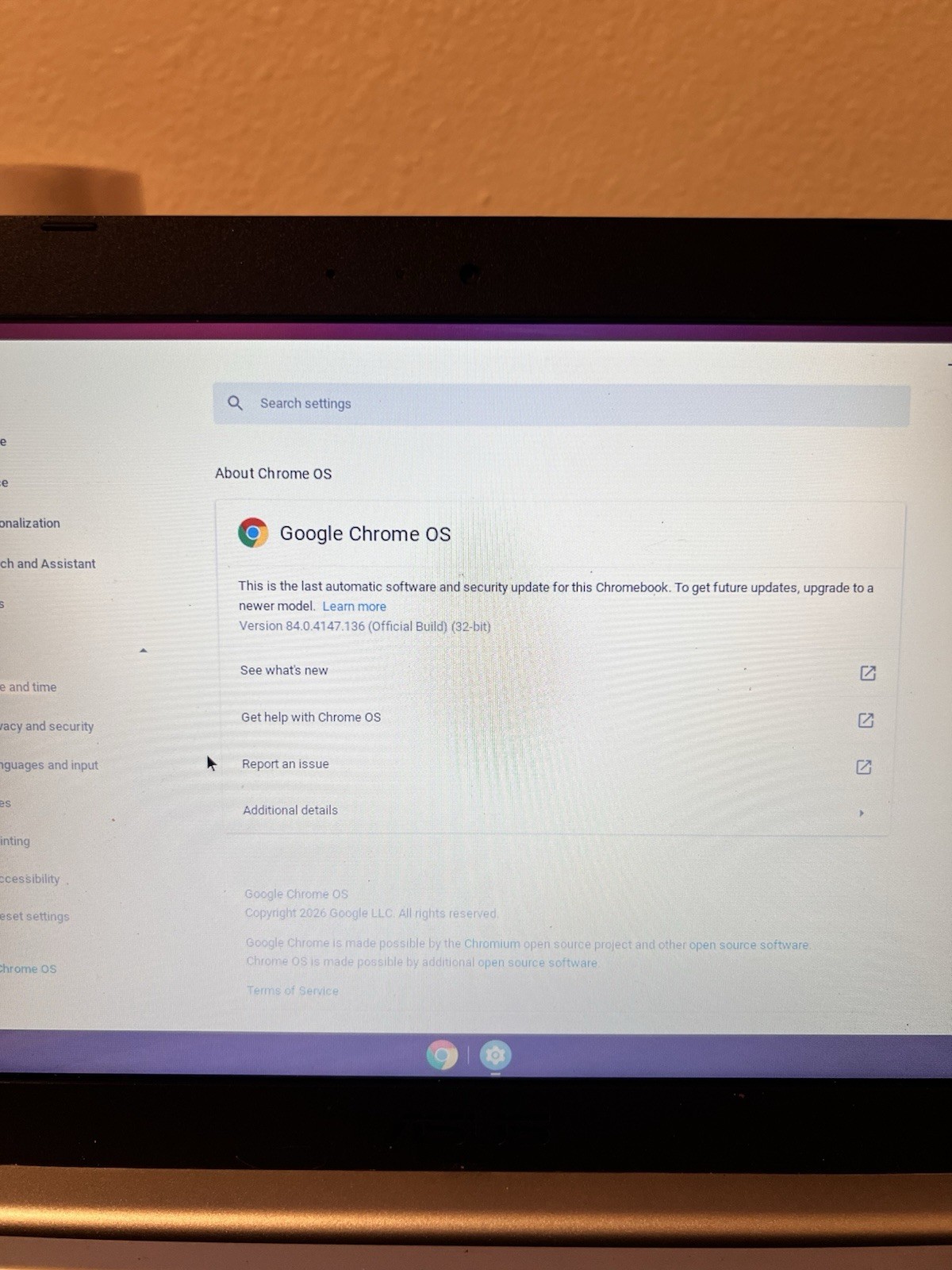 Asus Chromebook C201P Laptop Notebook 11.6″ 16 GB Blue (Read)