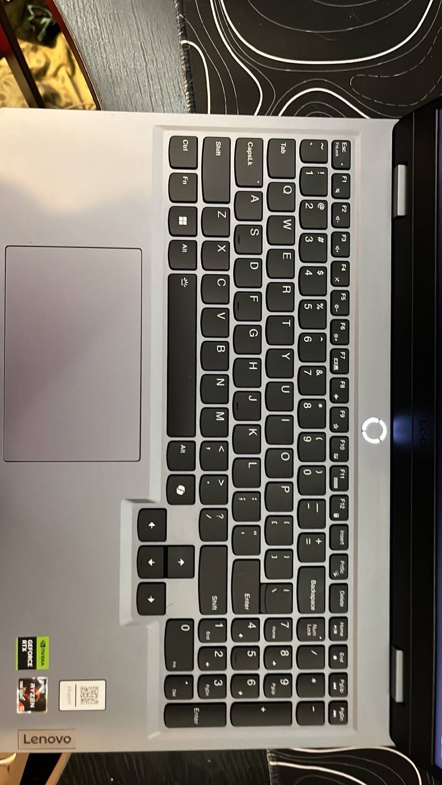 Lenovo LOQ Laptop AMD Ryzen 5 7235HS RTX 4050 12GB RAM 477GB SSD Gray